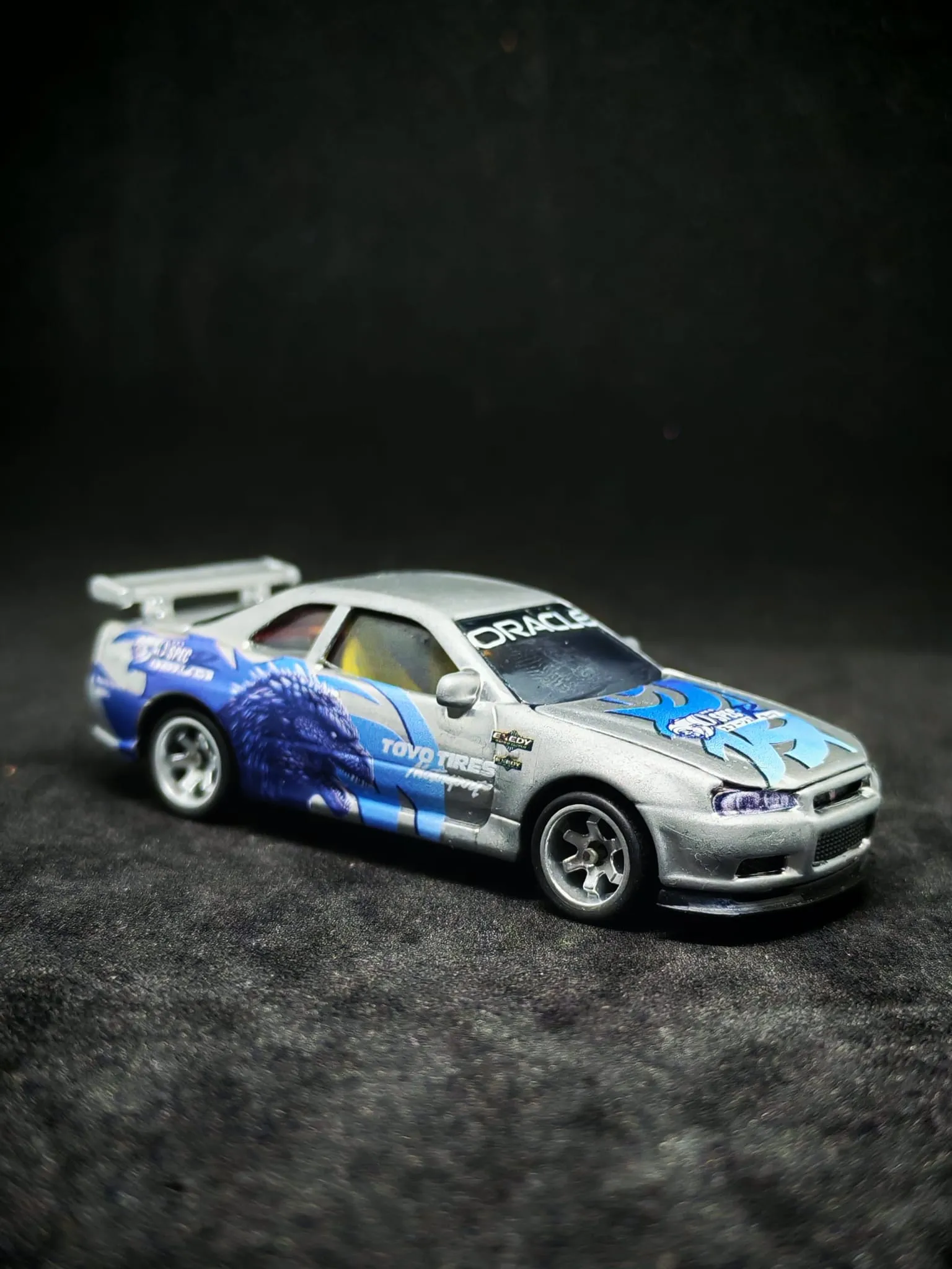 Godzilla Origin 1/64 custom decal uygulama görseli 2 | Unicarts64