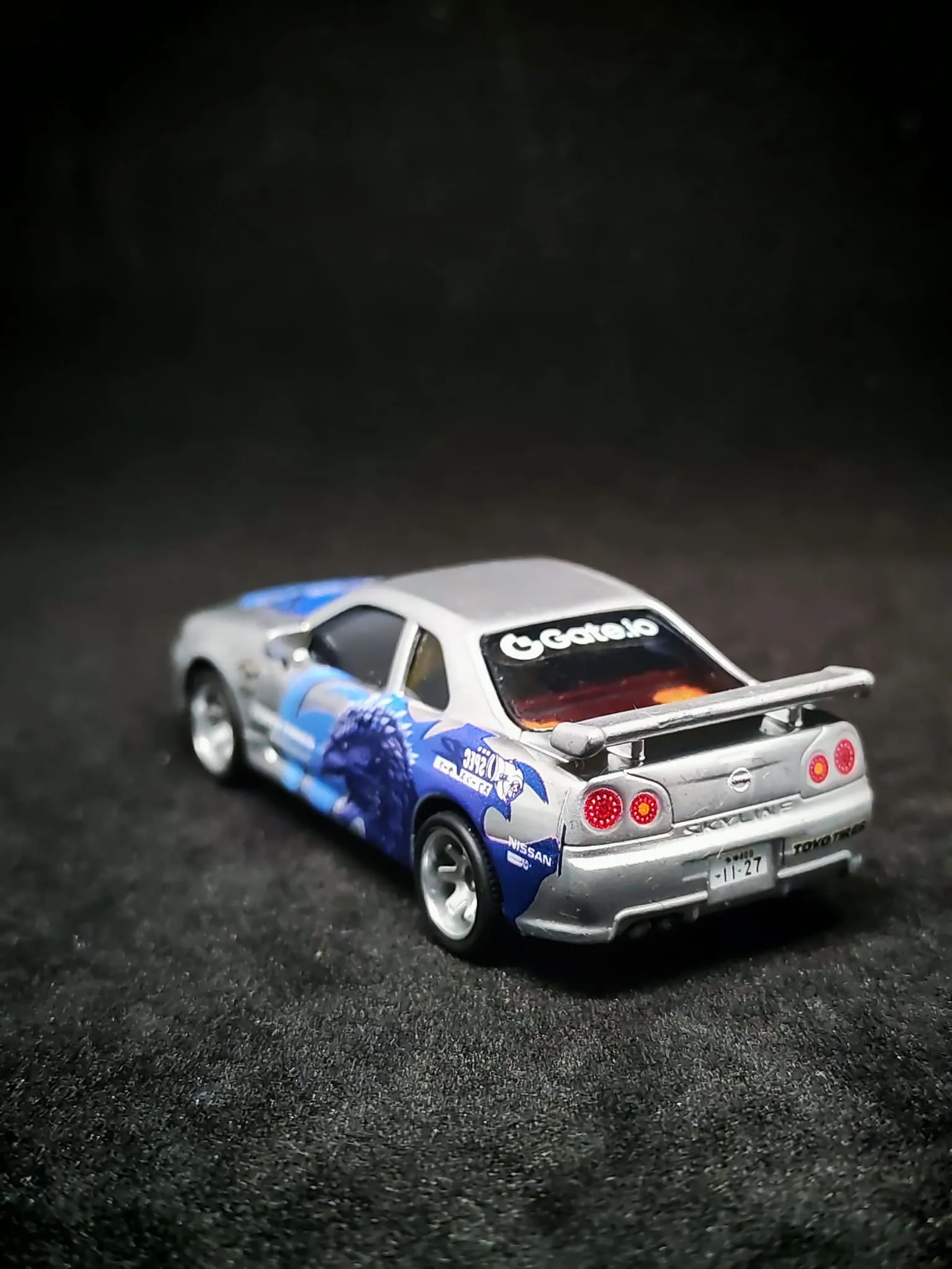 Godzilla Origin 1/64 custom decal uygulama görseli 3 | Unicarts64