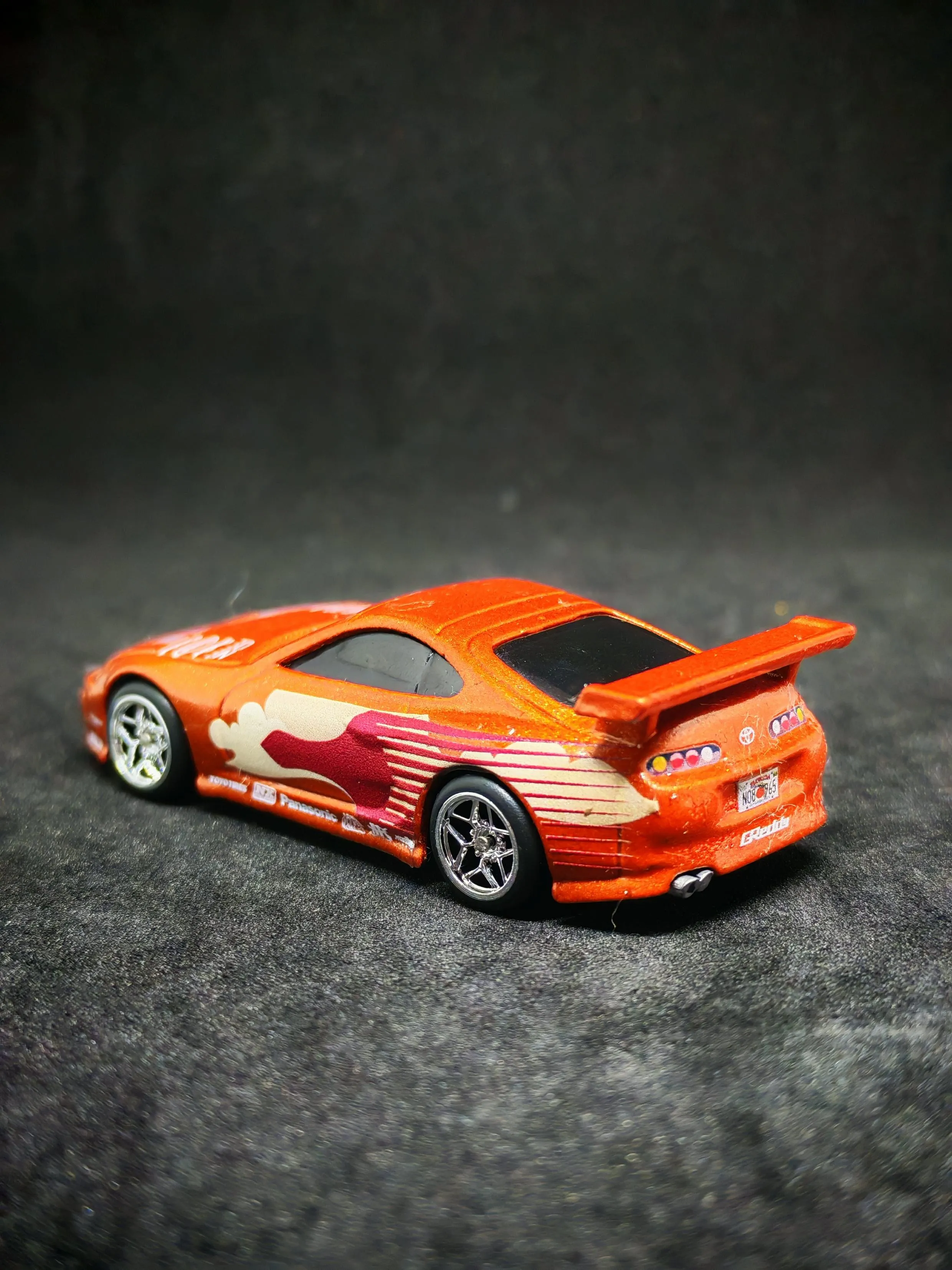 Slap Jack Supra 1/64 custom decal uygulama görseli 3 | Unicarts64