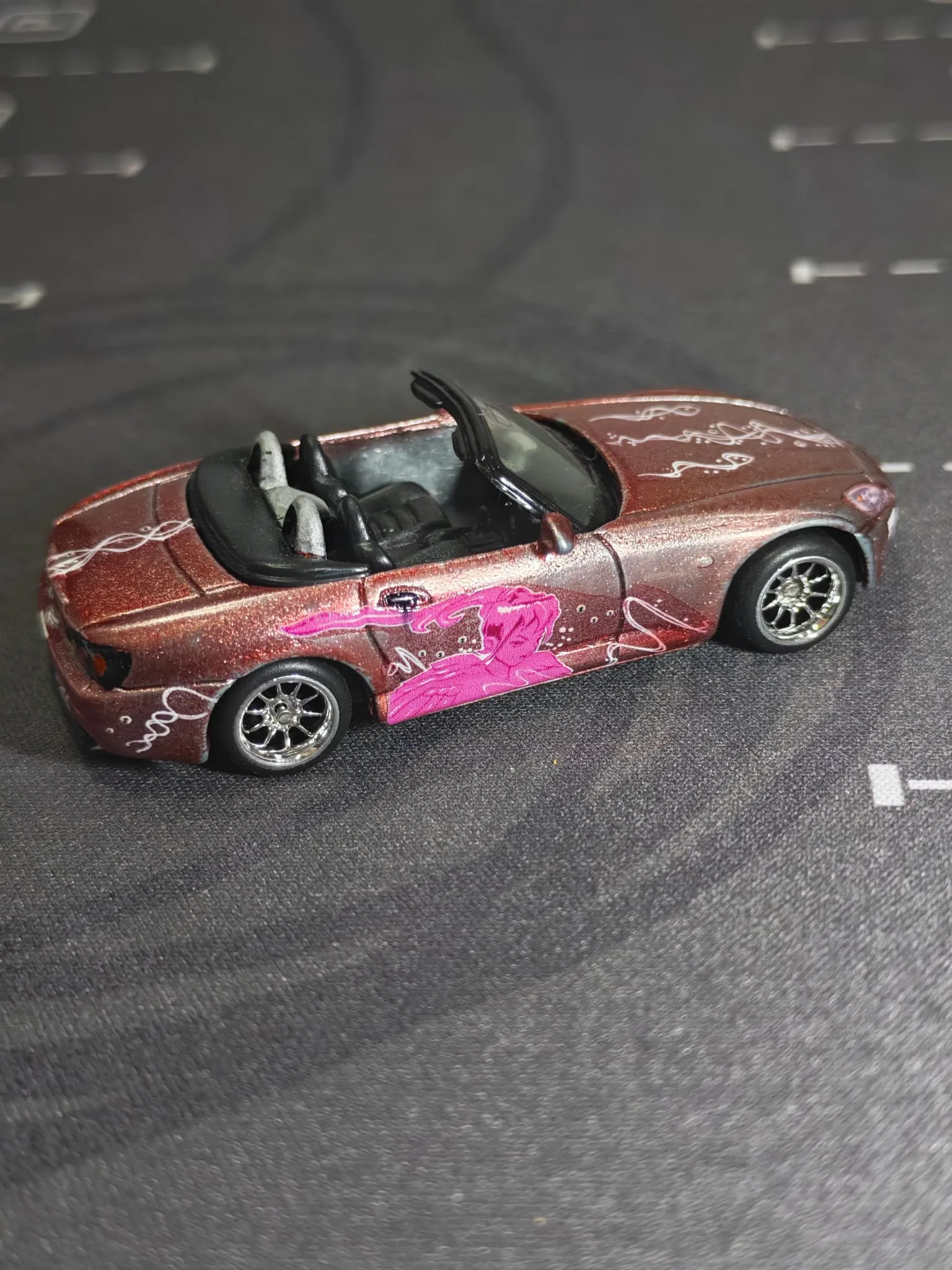 Suki S2000 1/64 custom decal uygulama görseli 2 | Unicarts64