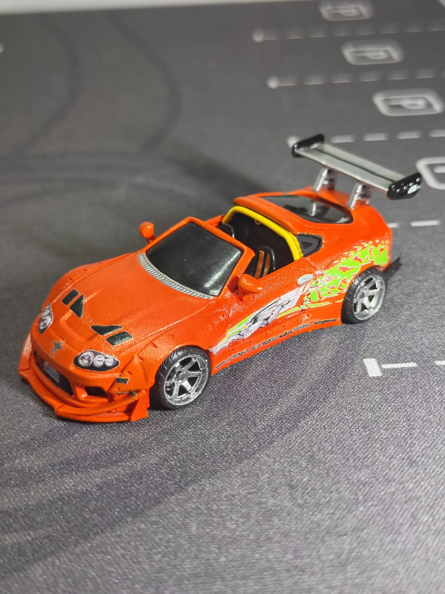 Brian Supra Premium 1/64 Hotwheels custom | Unicarts64