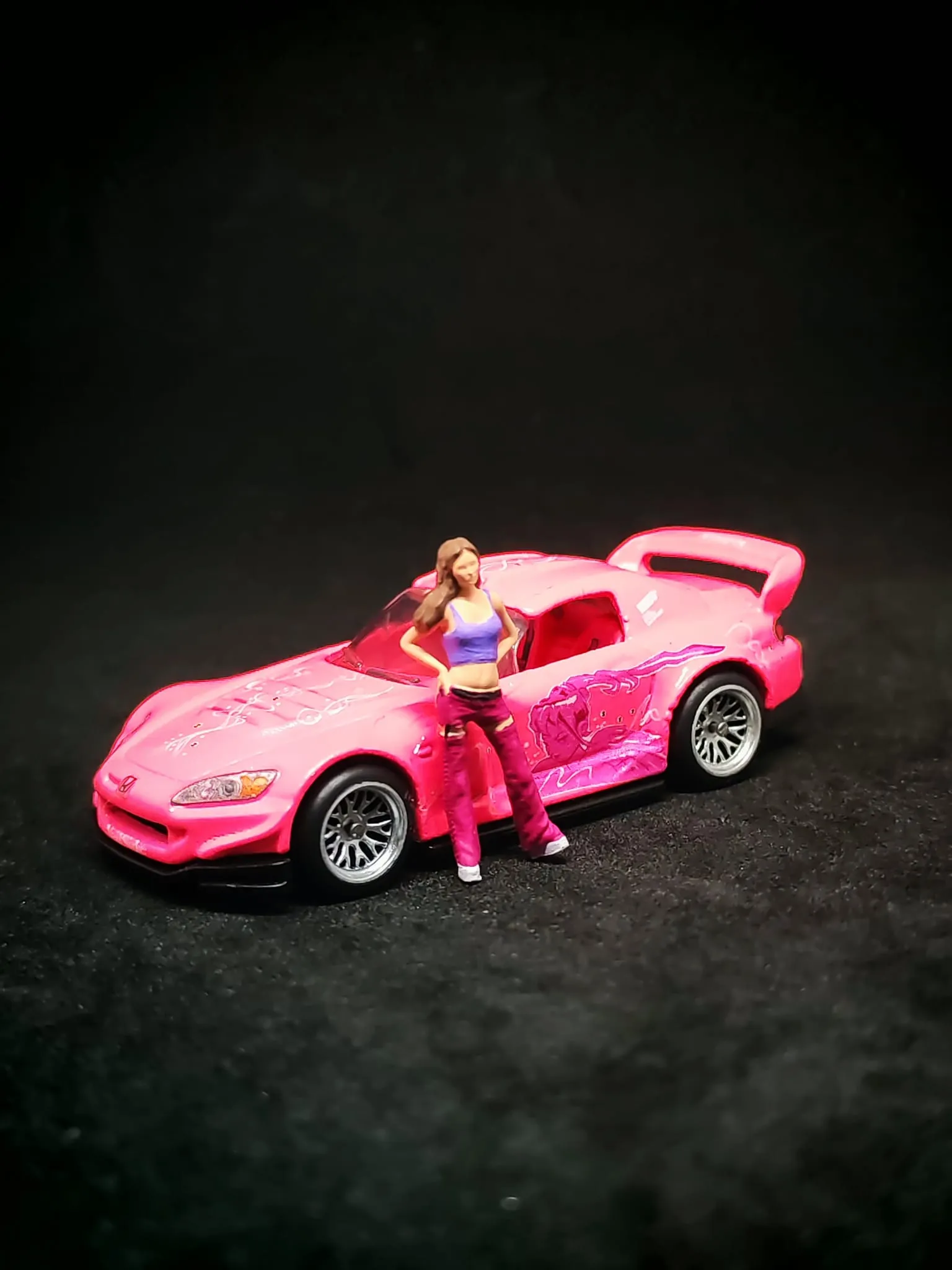 Suki S2000 1/64 Hotwheels custom decal uygulaması | Unicarts64