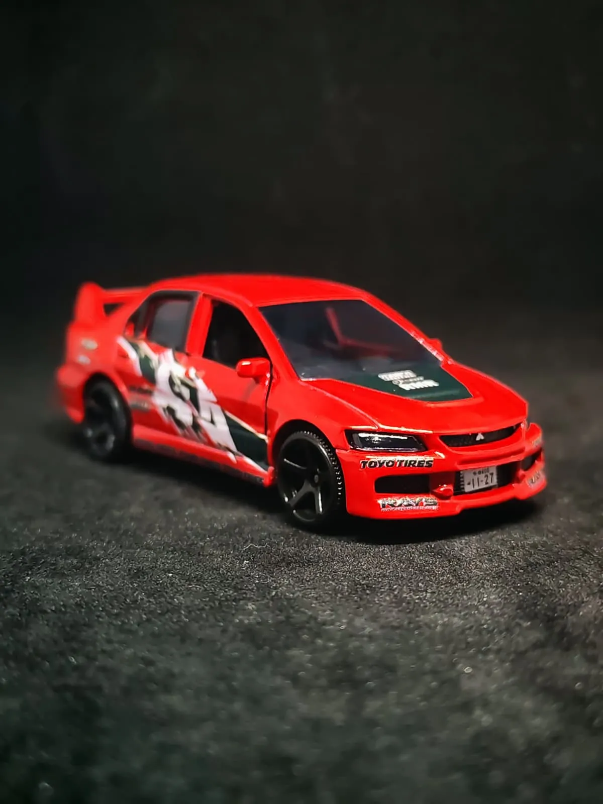 Sean Evo 1/64 Hotwheels custom decal uygulaması | Unicarts64