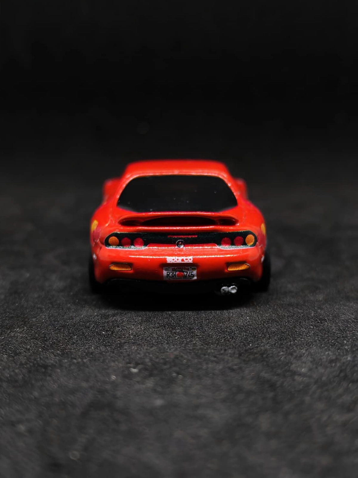 Orange Julius Rx7 1/64 custom decal uygulama görseli 2 | Unicarts64