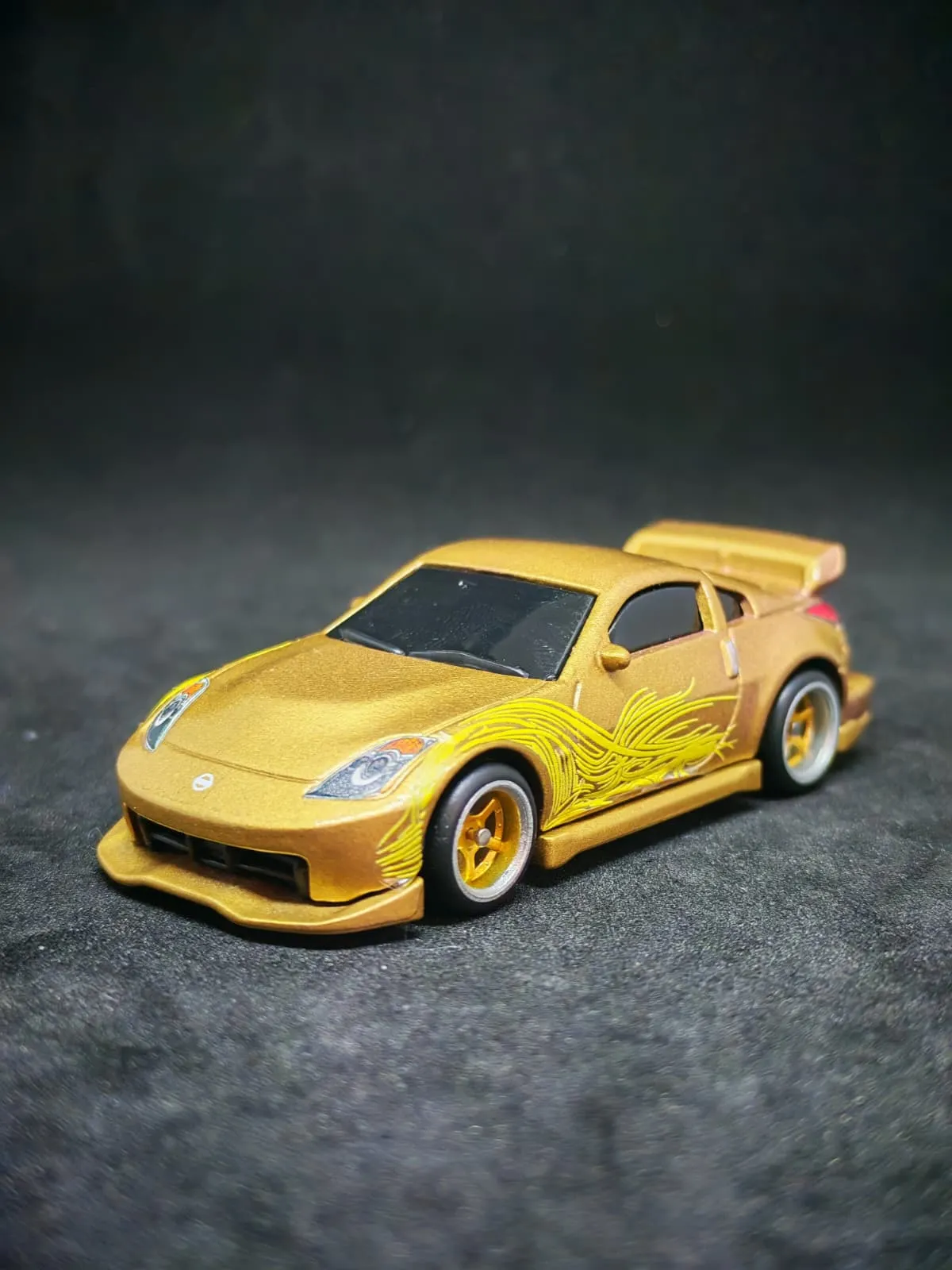 Morimoto 350Z 1/64 custom decal uygulama görseli 6 | Unicarts64