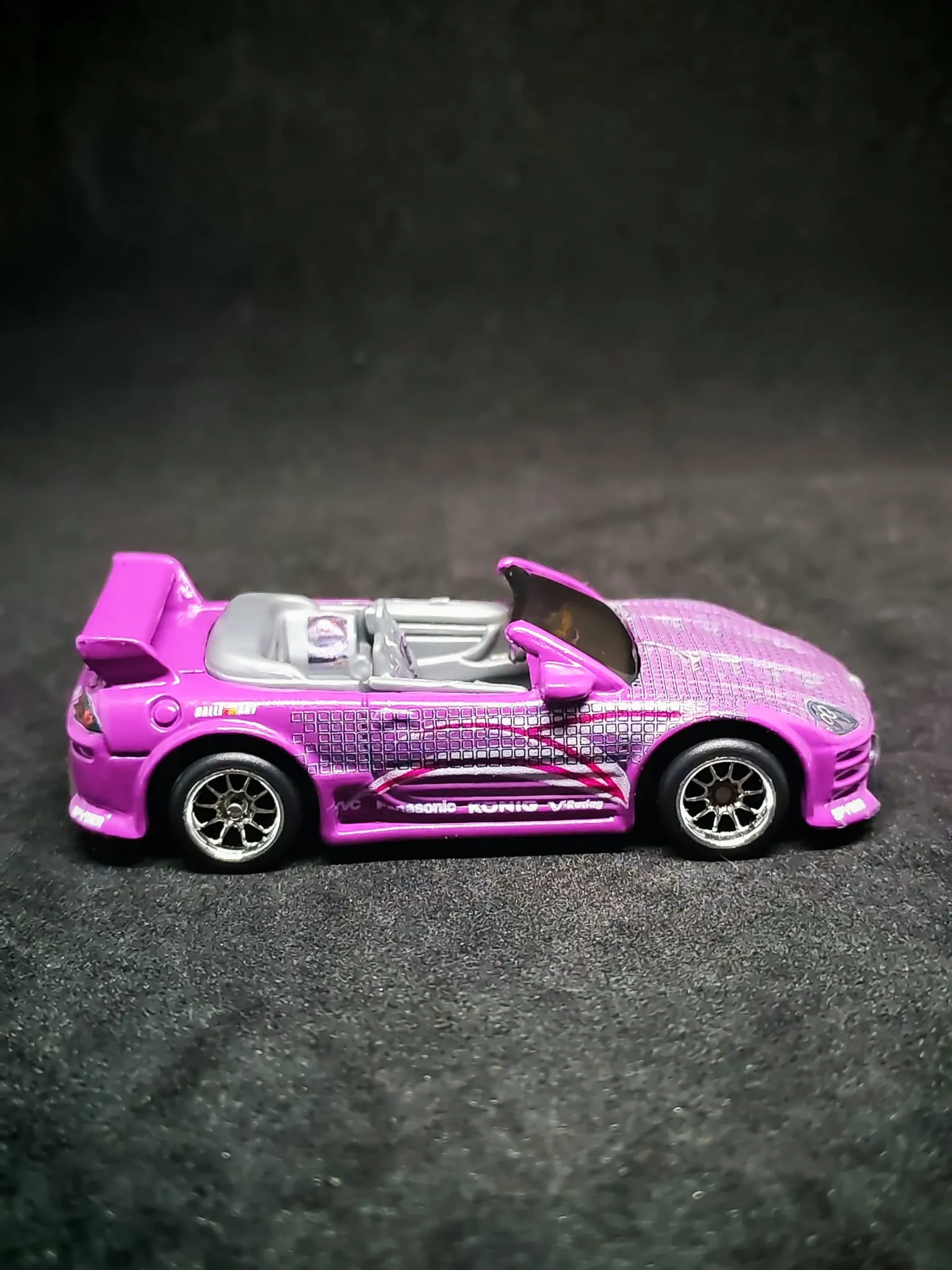 Roman Eclipse Spyder 1/64 custom decal uygulama görseli 2 | Unicarts64