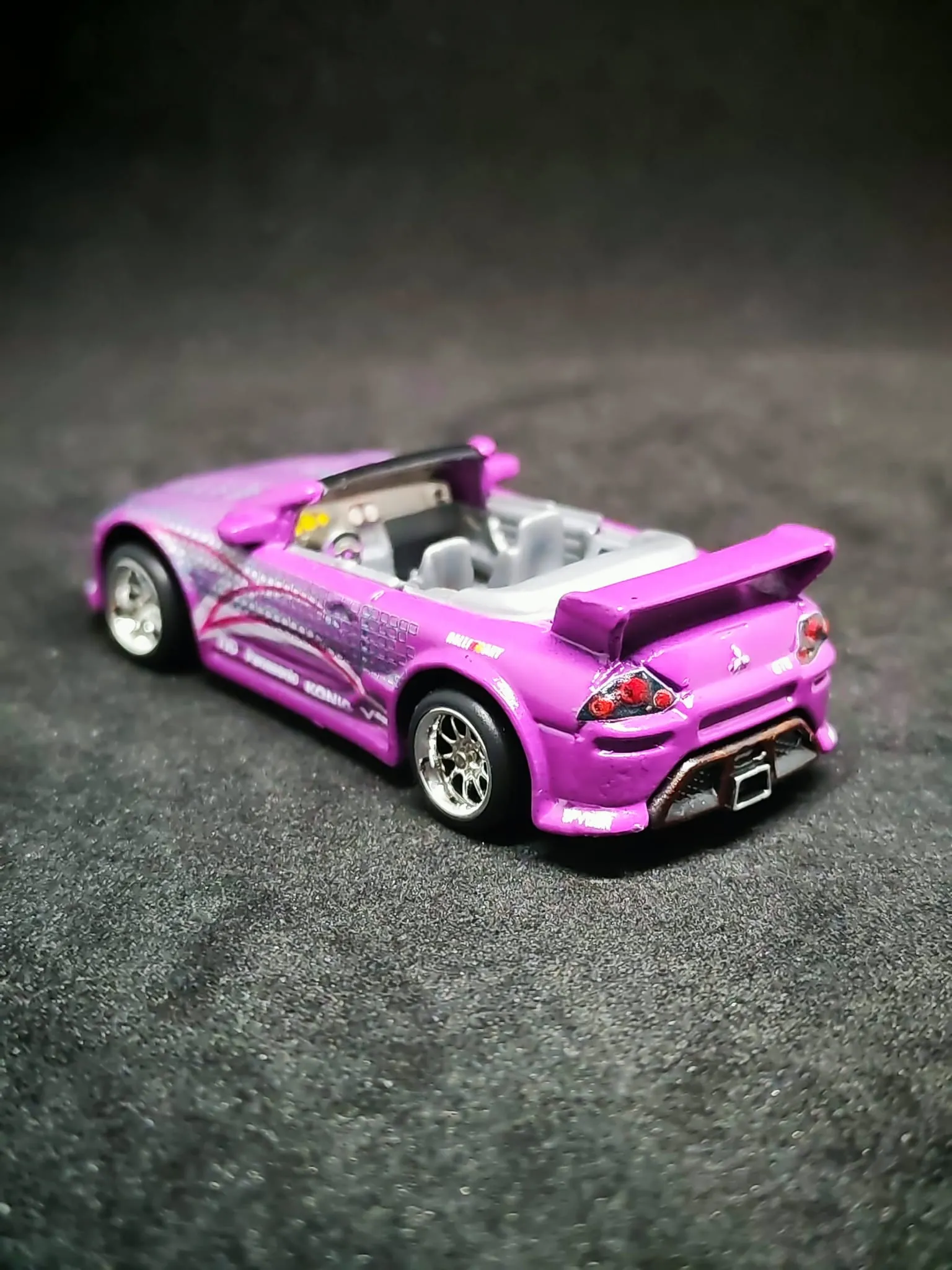 Roman Eclipse Spyder 1/64 custom decal uygulama görseli 4 | Unicarts64