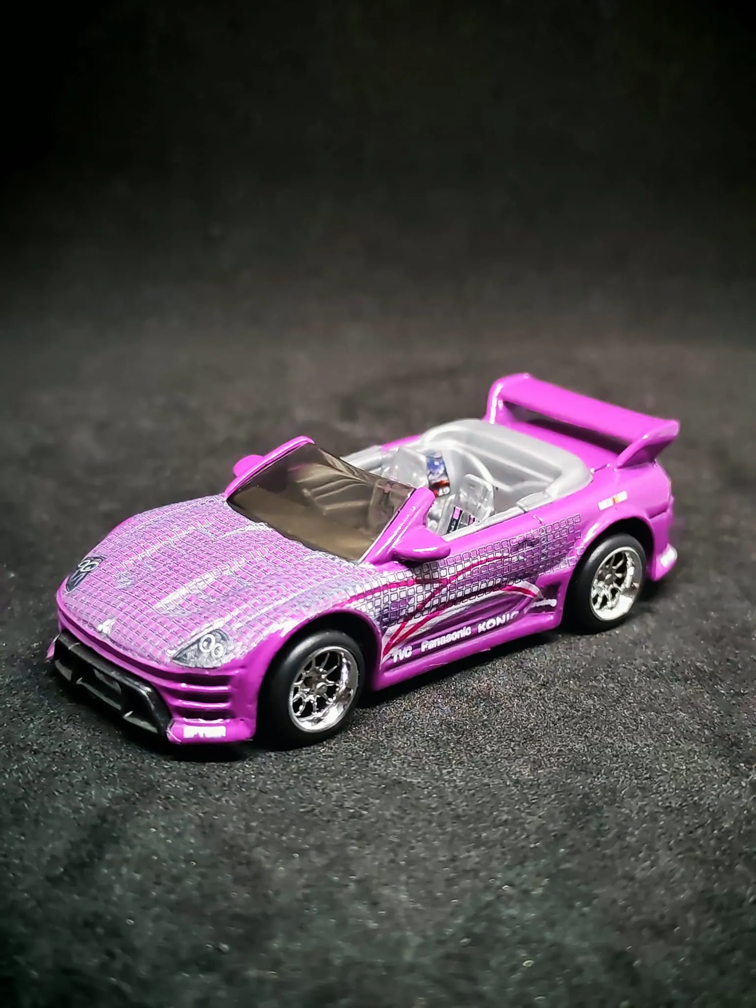 Roman Eclipse Spyder 1/64 custom decal uygulama görseli 5 | Unicarts64