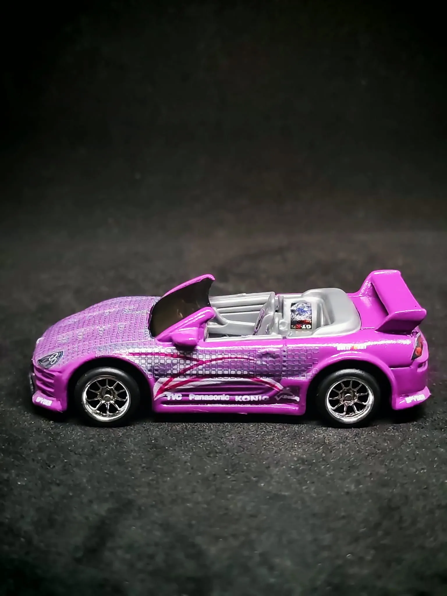 Roman Eclipse Spyder 1/64 custom decal uygulama görseli 8 | Unicarts64