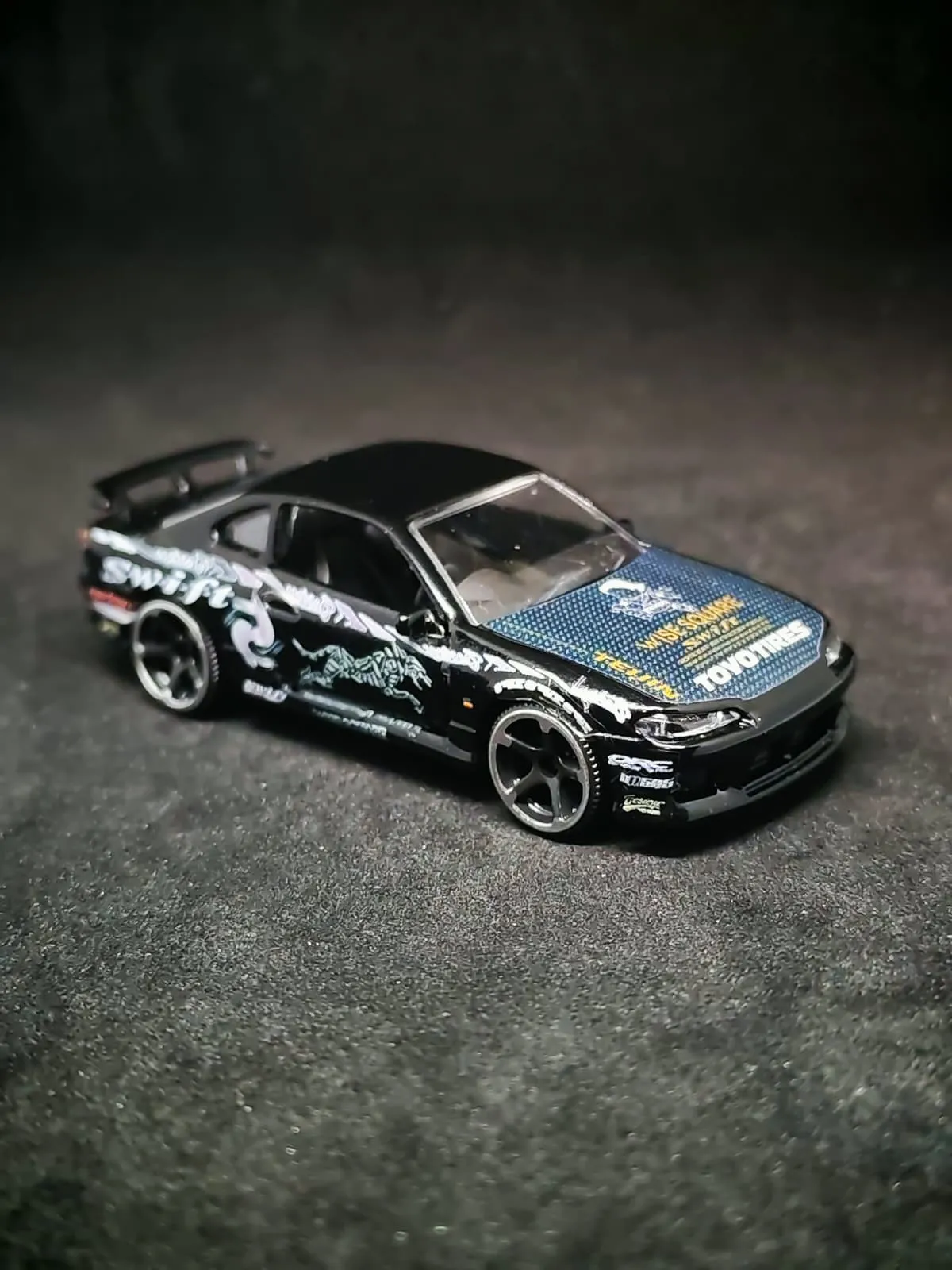 Sean Silvia 1/64 Hotwheels custom decal uygulaması | Unicarts64