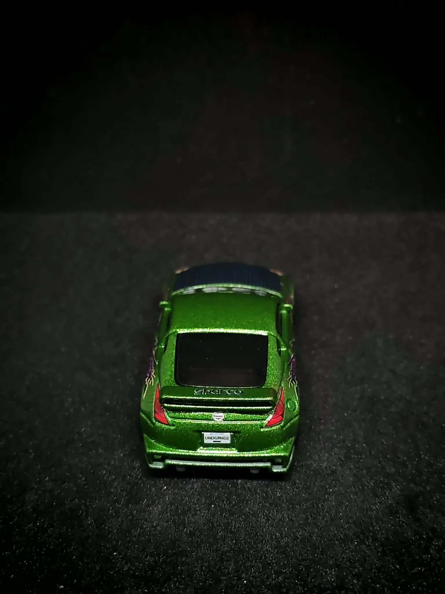 Rachel 350Z 1/64 custom decal uygulama görseli 5 | Unicarts64
