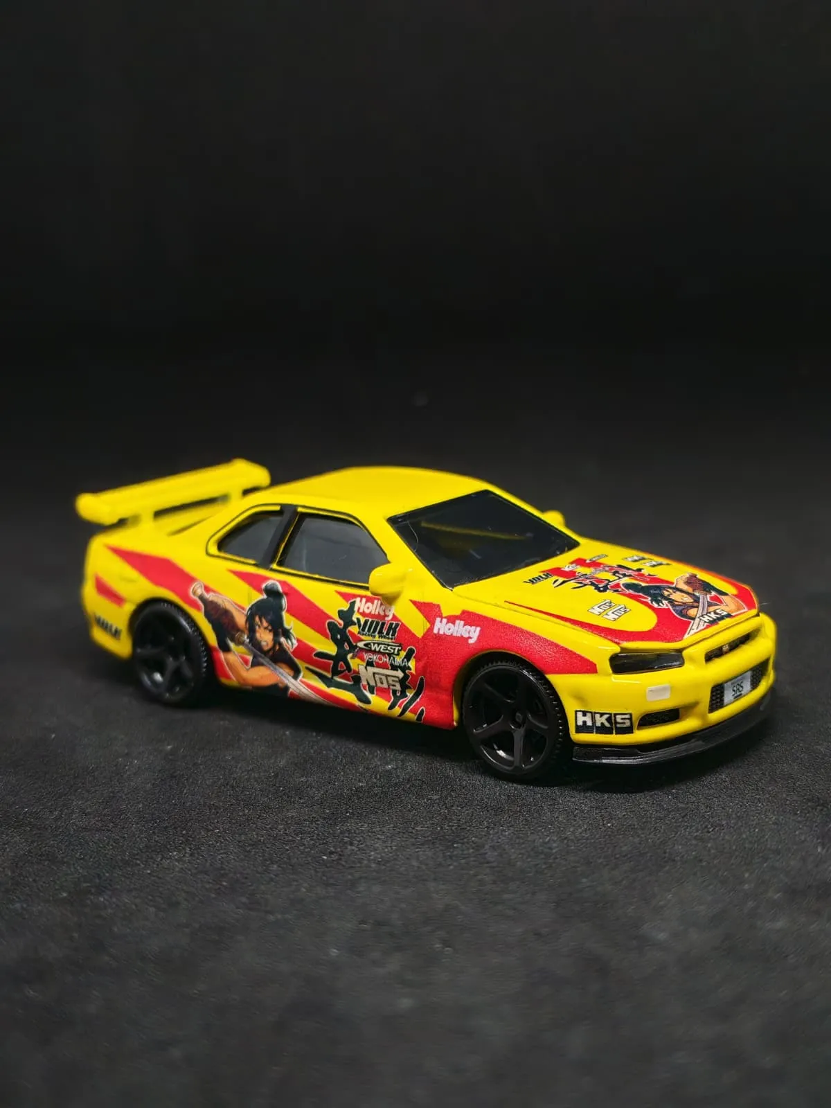R34 SRS 1/64 Hotwheels custom decal uygulaması | Unicarts64