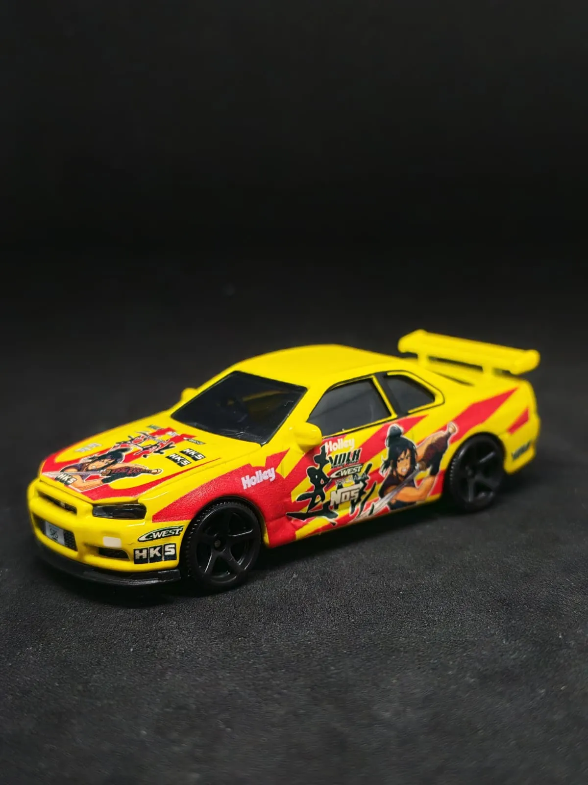 R34 SRS 1/64 custom decal uygulama görseli 3 | Unicarts64
