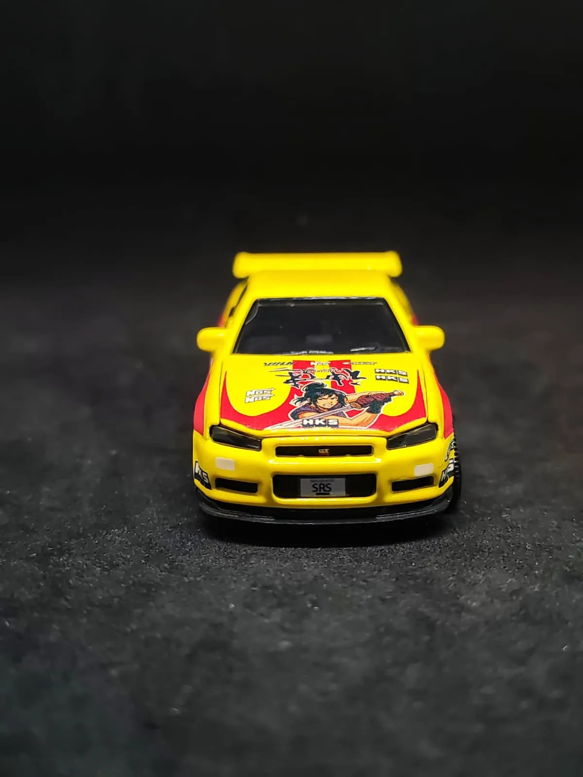 R34 SRS 1/64 custom decal uygulama görseli 8 | Unicarts64