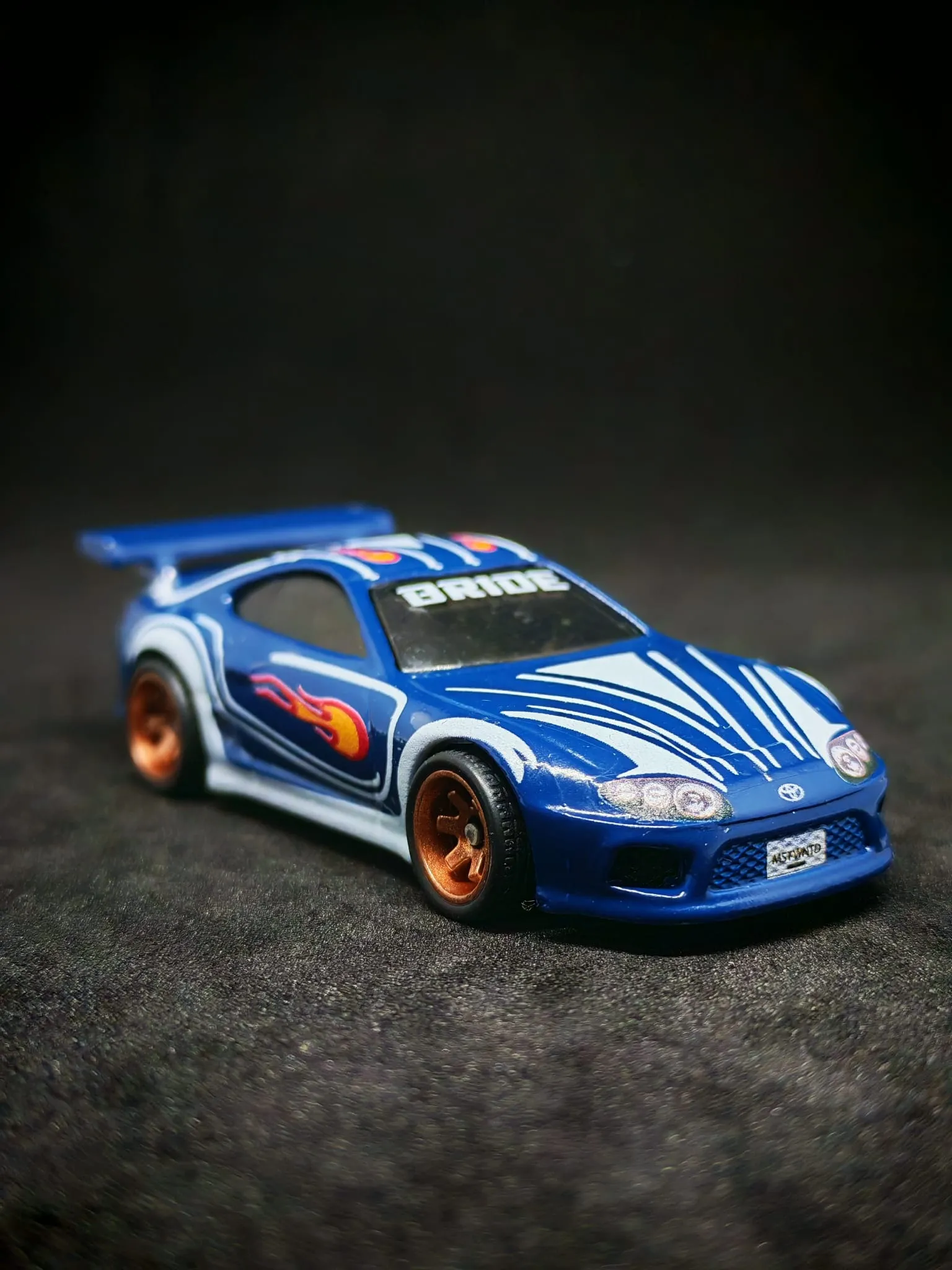 Blacklist Supra 1/64 Hotwheels custom decal uygulaması | Unicarts64