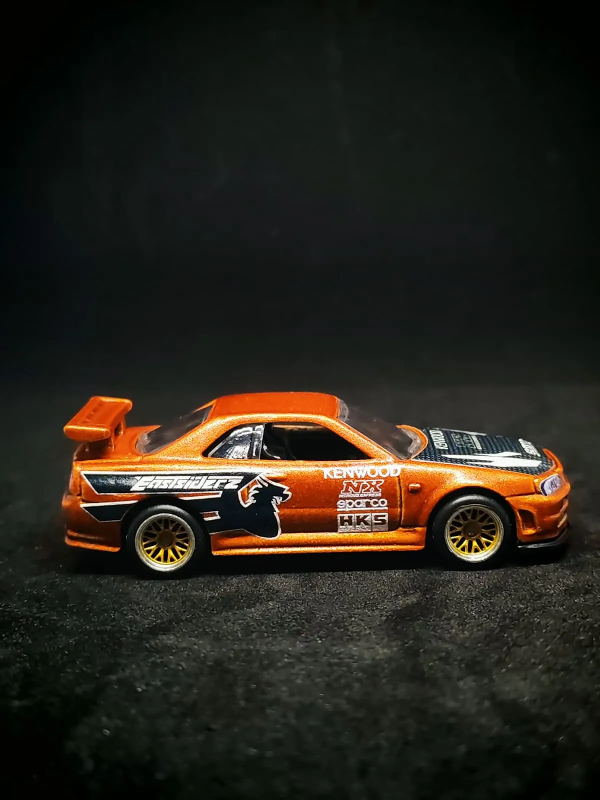 Eddie's GTR 1/64 custom decal uygulama görseli 5 | Unicarts64
