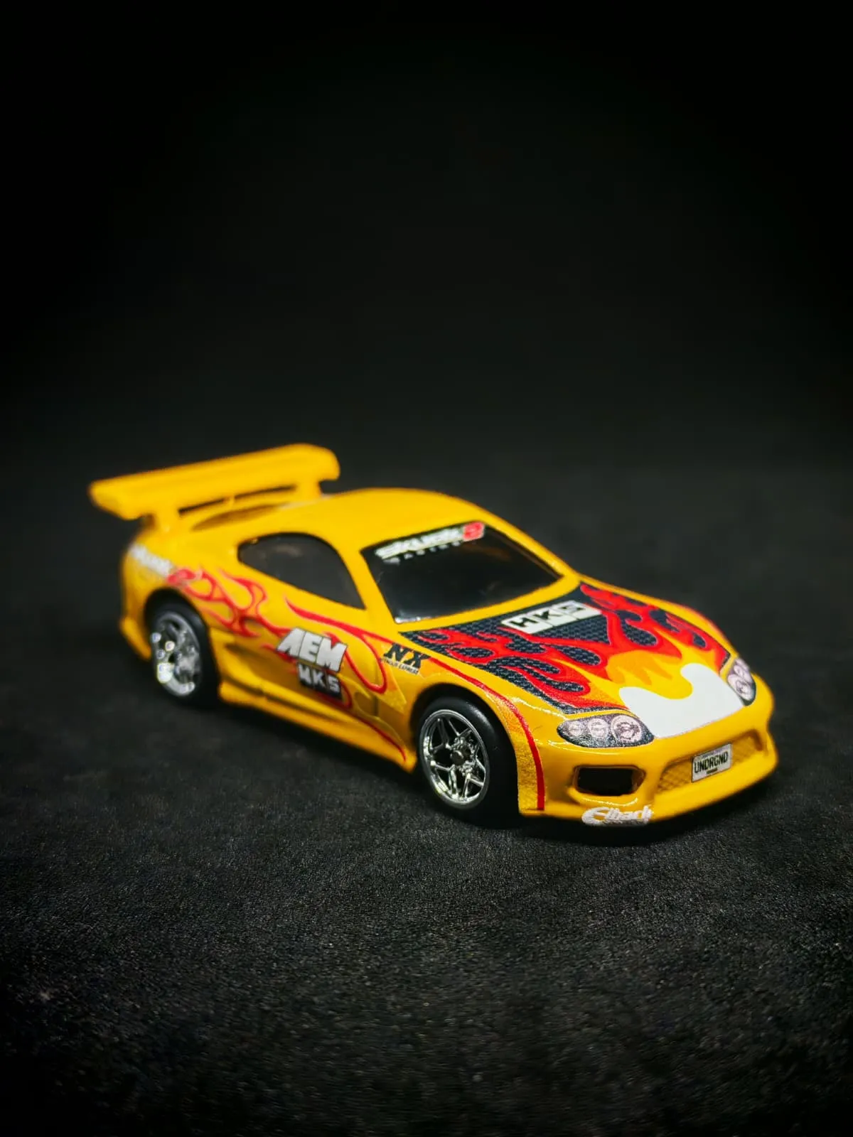 Intro Supra 1/64 Hotwheels custom decal uygulaması | Unicarts64