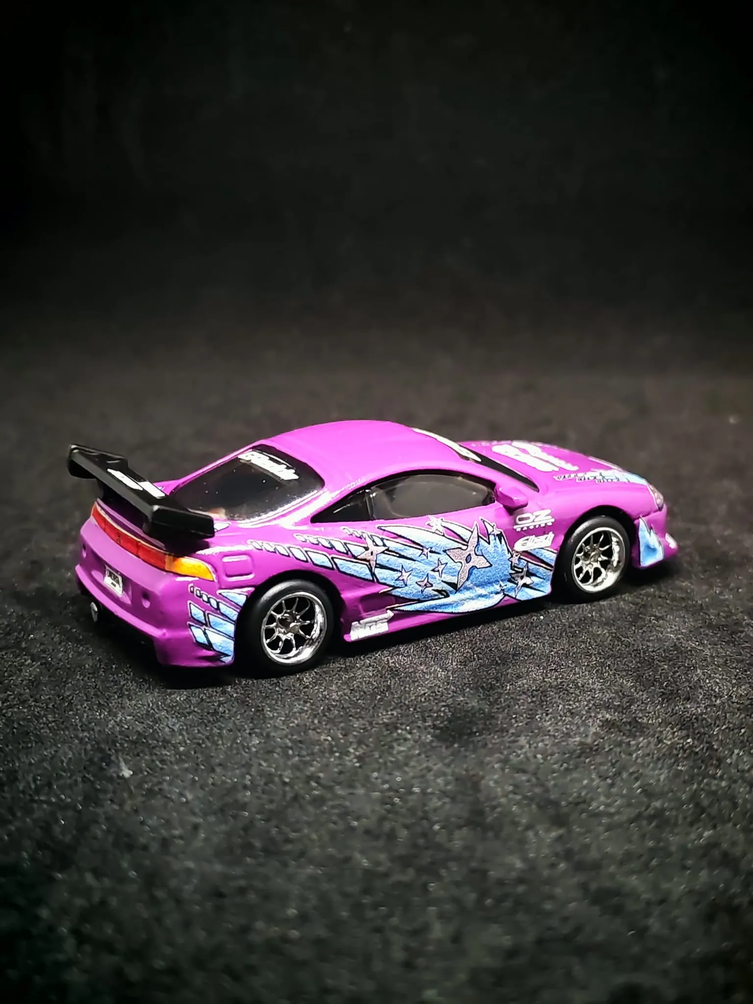 Melissa Eclipse 1/64 custom decal uygulama görseli 3 | Unicarts64