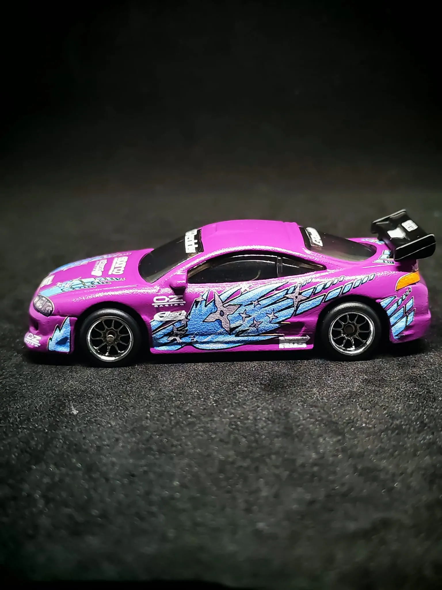 Melissa Eclipse 1/64 custom decal uygulama görseli 7 | Unicarts64