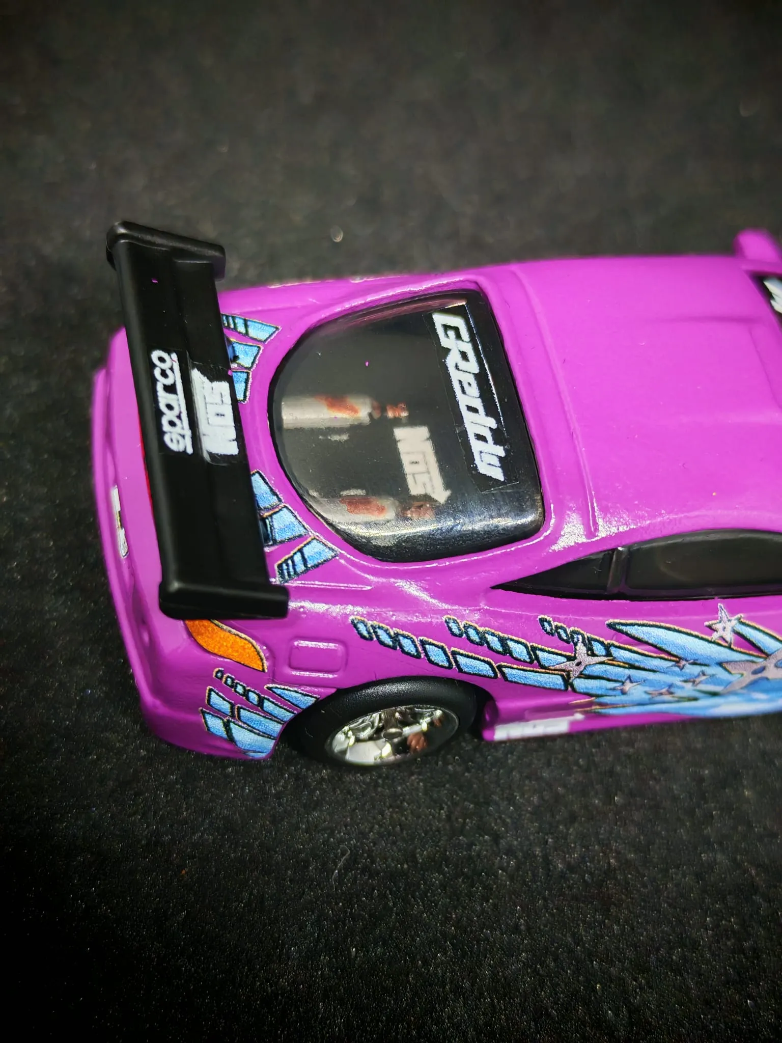 Melissa Eclipse 1/64 custom decal uygulama görseli 8 | Unicarts64