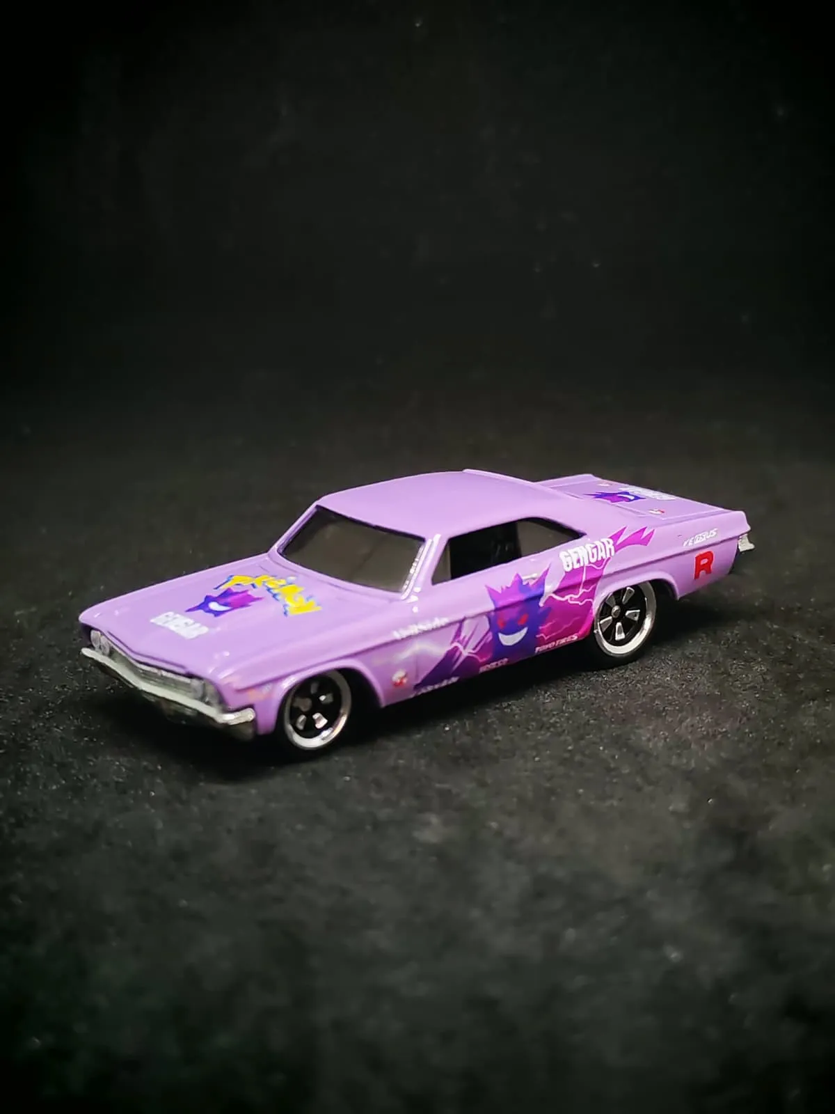 Gengar 1/64 custom decal uygulama görseli 2 | Unicarts64
