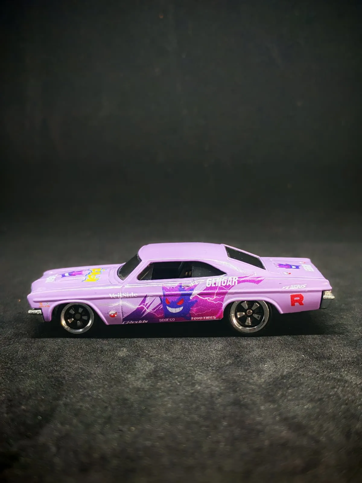 Gengar 1/64 custom decal uygulama görseli 5 | Unicarts64