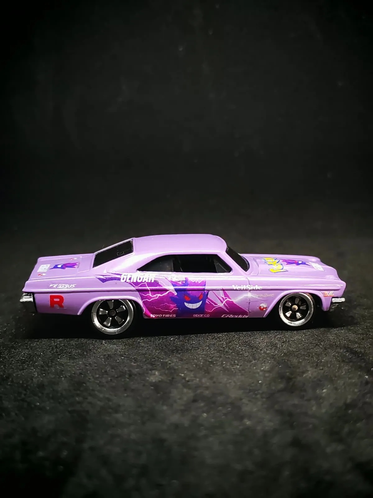 Gengar 1/64 custom decal uygulama görseli 7 | Unicarts64