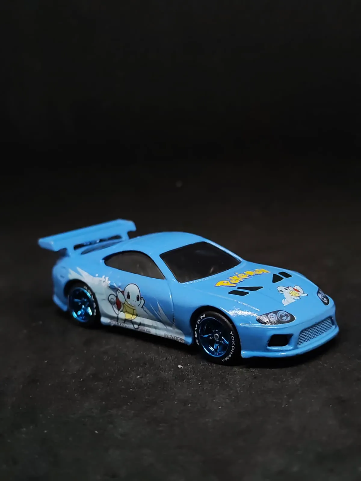 Squirtle 1/64 Hotwheels custom decal uygulaması | Unicarts64