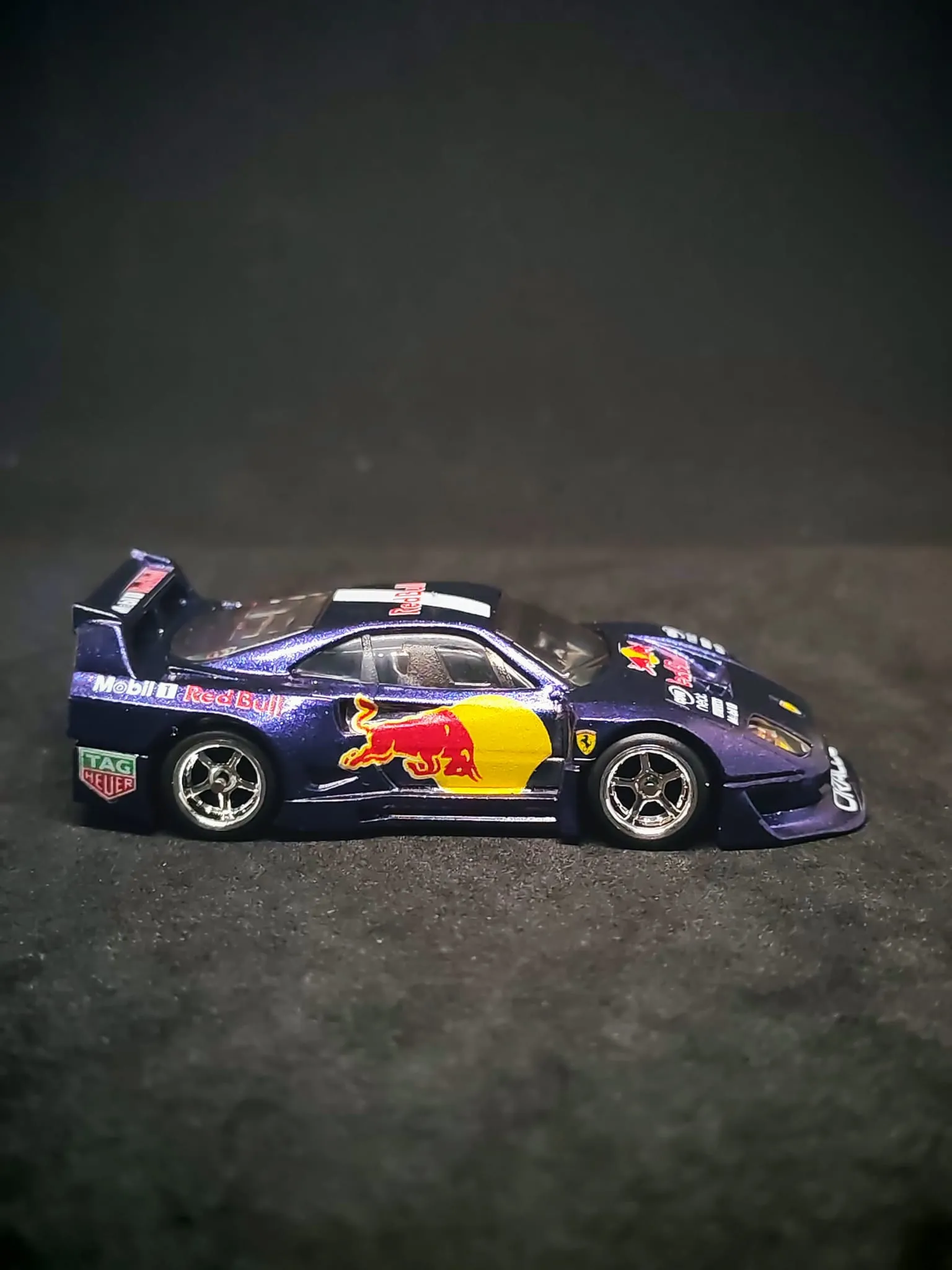 Redbull Origin 1/64 Hotwheels custom decal uygulaması | Unicarts64
