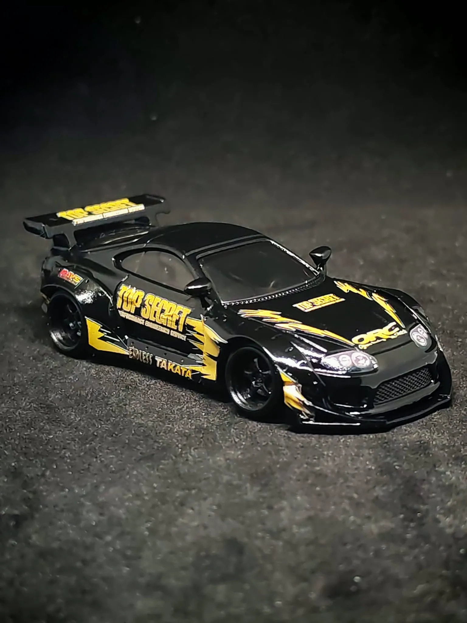 Top Secret 1/64 Hotwheels custom decal uygulaması | Unicarts64
