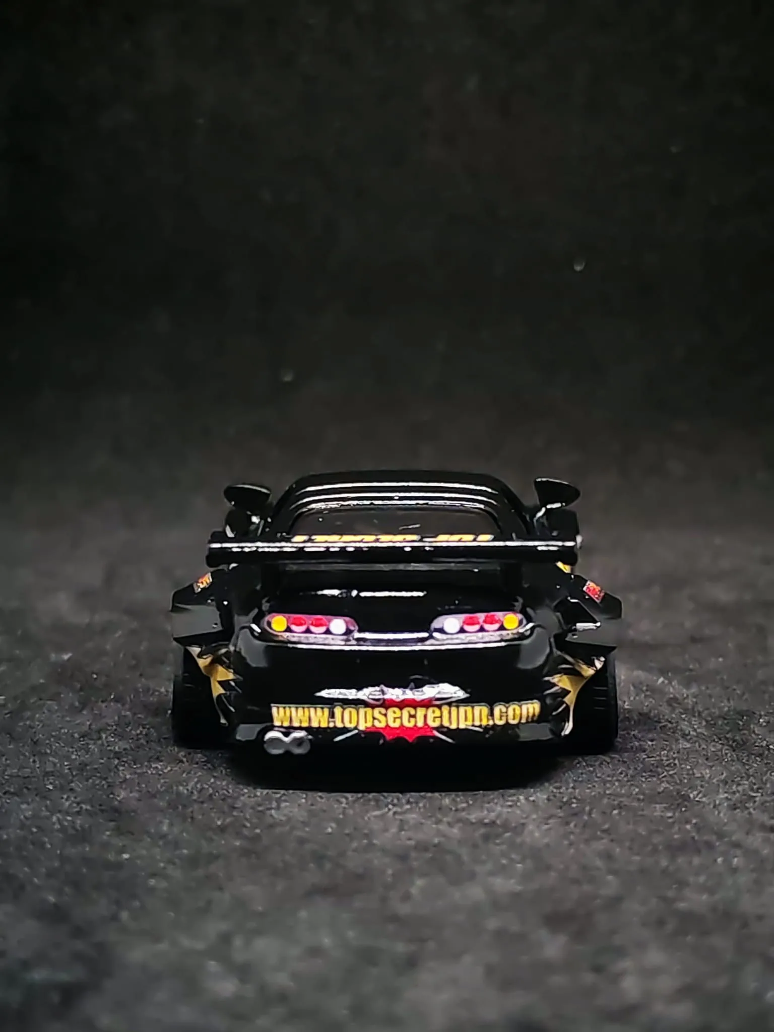 Top Secret 1/64 custom decal uygulama görseli 4 | Unicarts64
