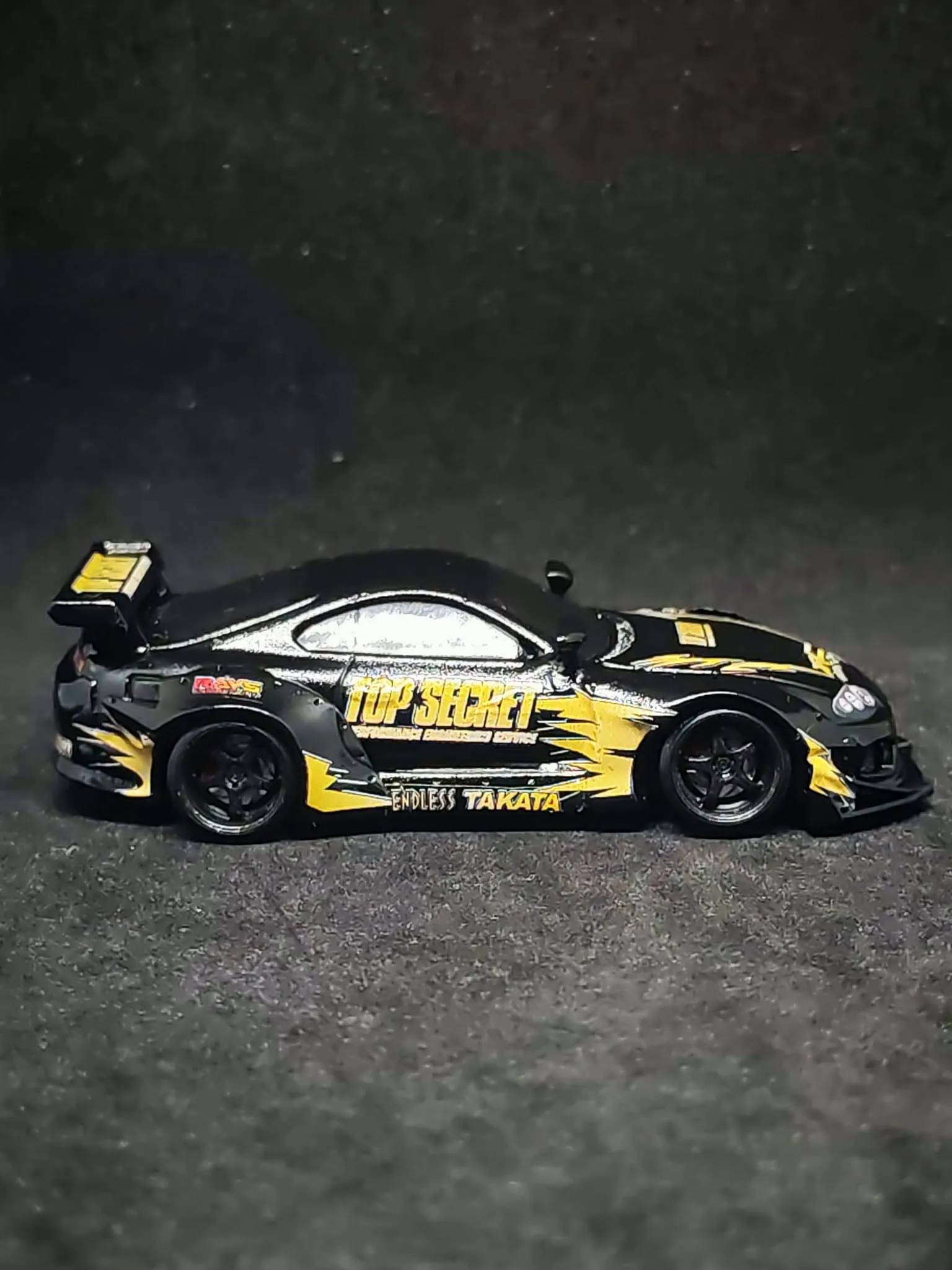 Top Secret 1/64 custom decal uygulama görseli 5 | Unicarts64