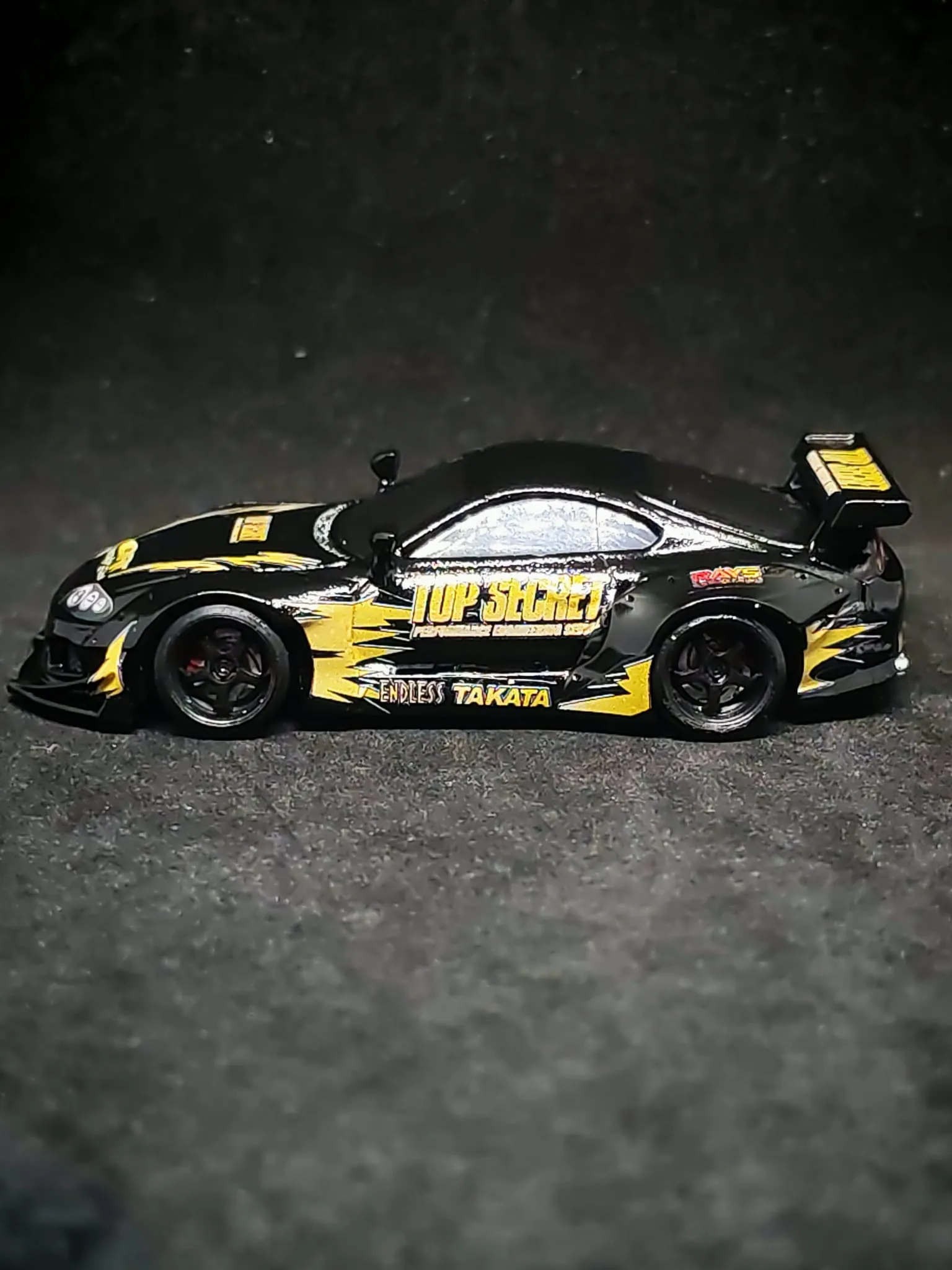 Top Secret 1/64 custom decal uygulama görseli 6 | Unicarts64