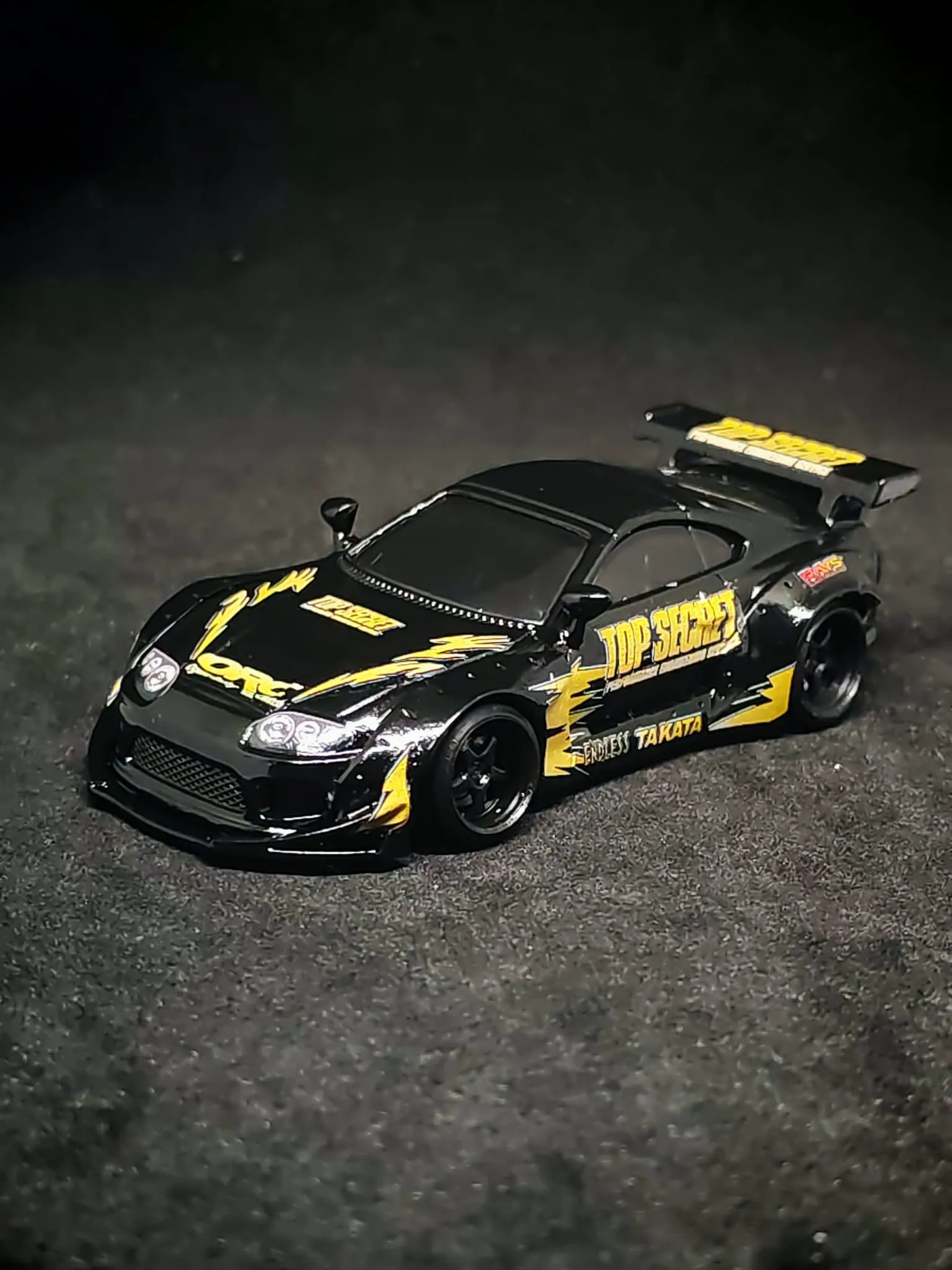 Top Secret 1/64 custom decal uygulama görseli 7 | Unicarts64
