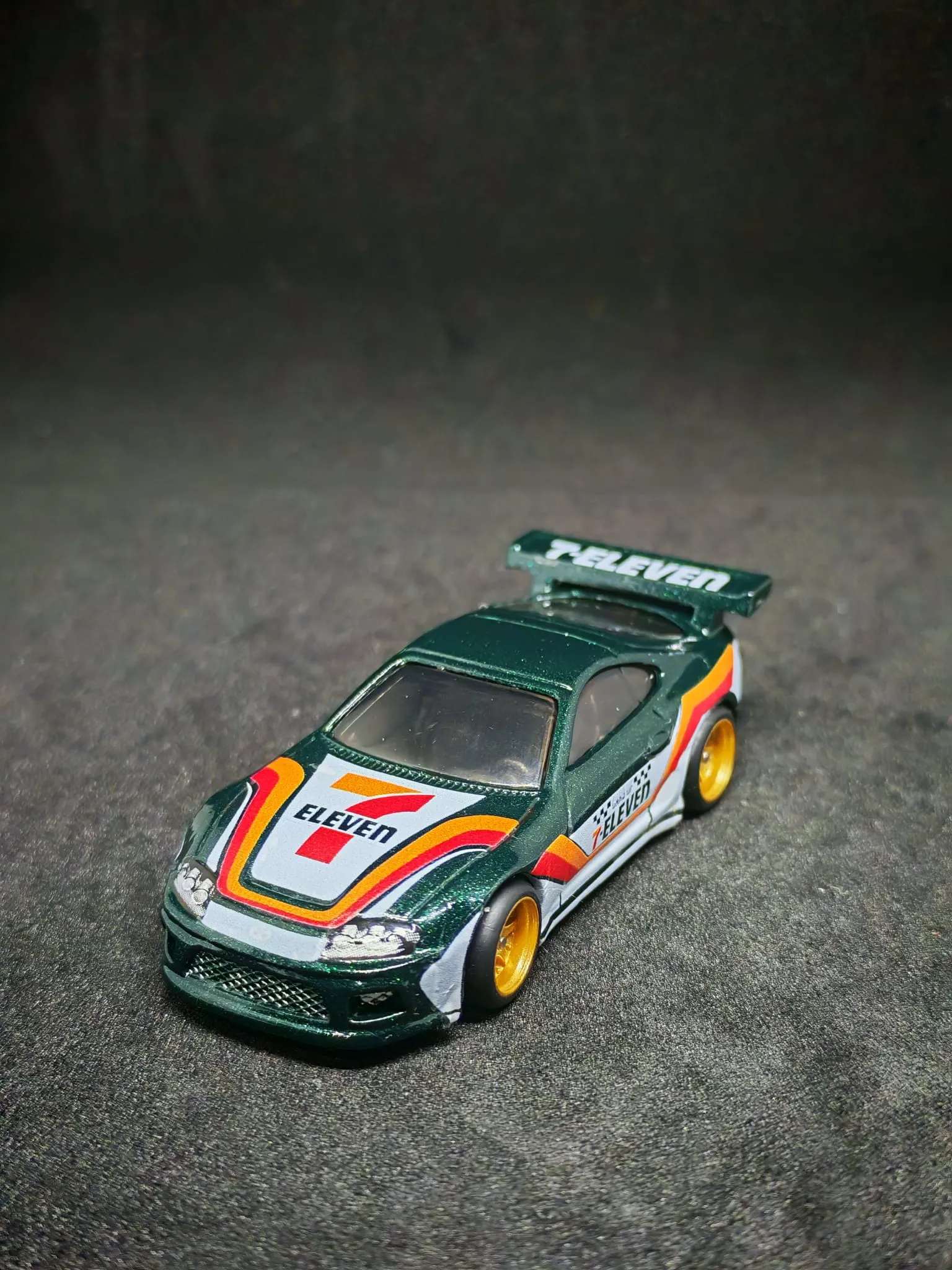 7Eleven Supra 1/64 Hotwheels custom decal uygulaması | Unicarts64