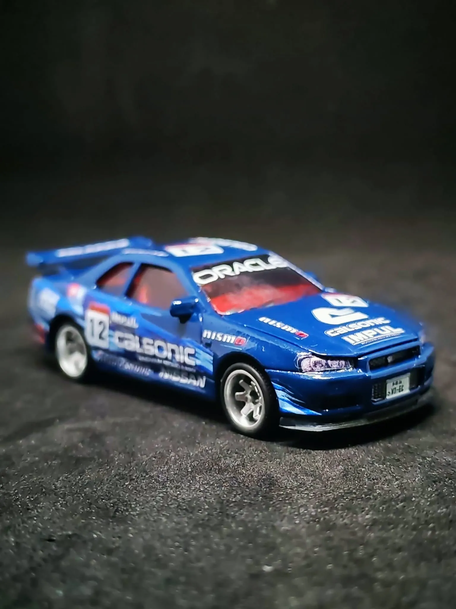 Calsonic 1/64 Hotwheels custom decal uygulaması | Unicarts64