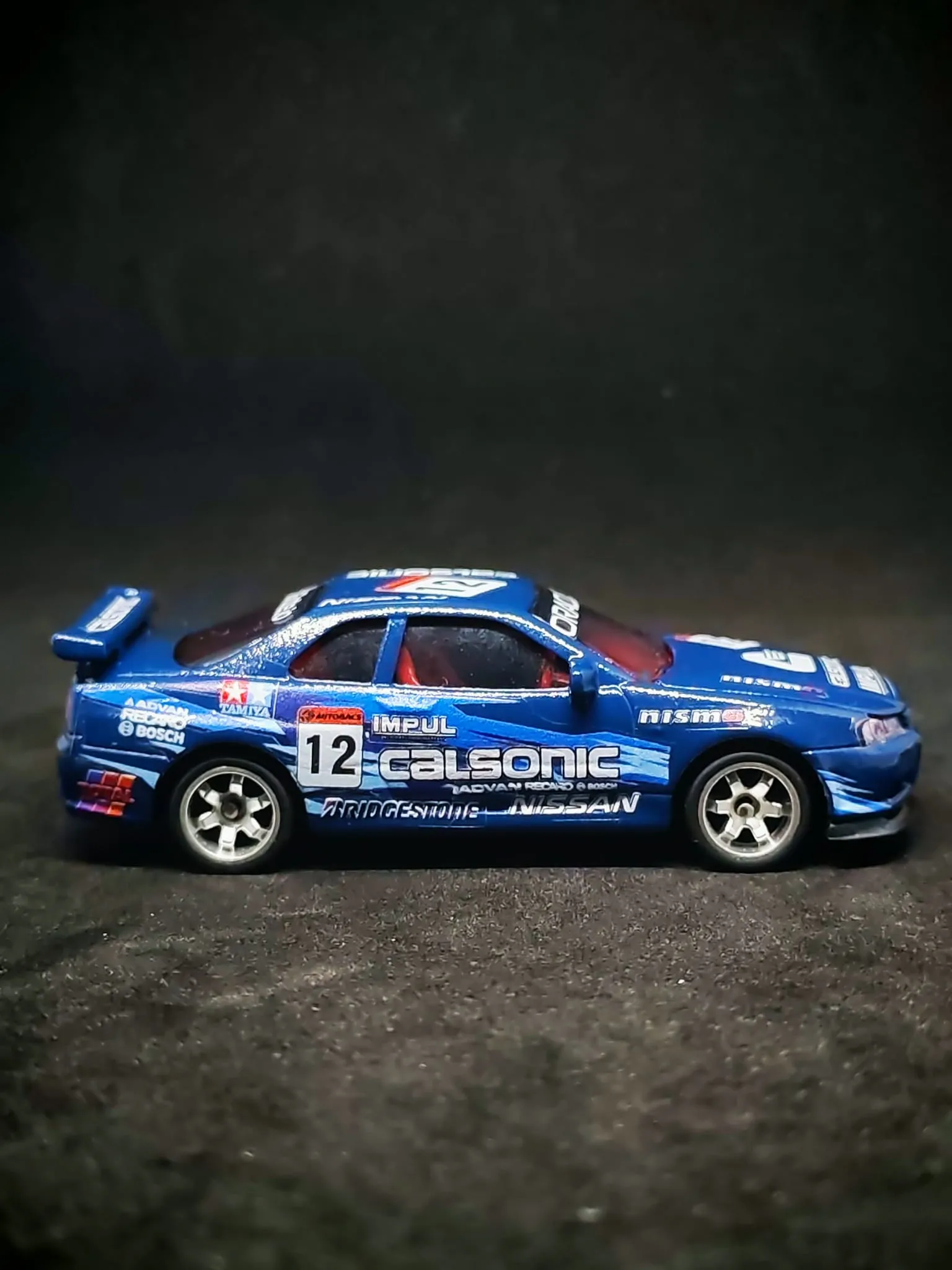 Calsonic 1/64 custom decal uygulama görseli 2 | Unicarts64