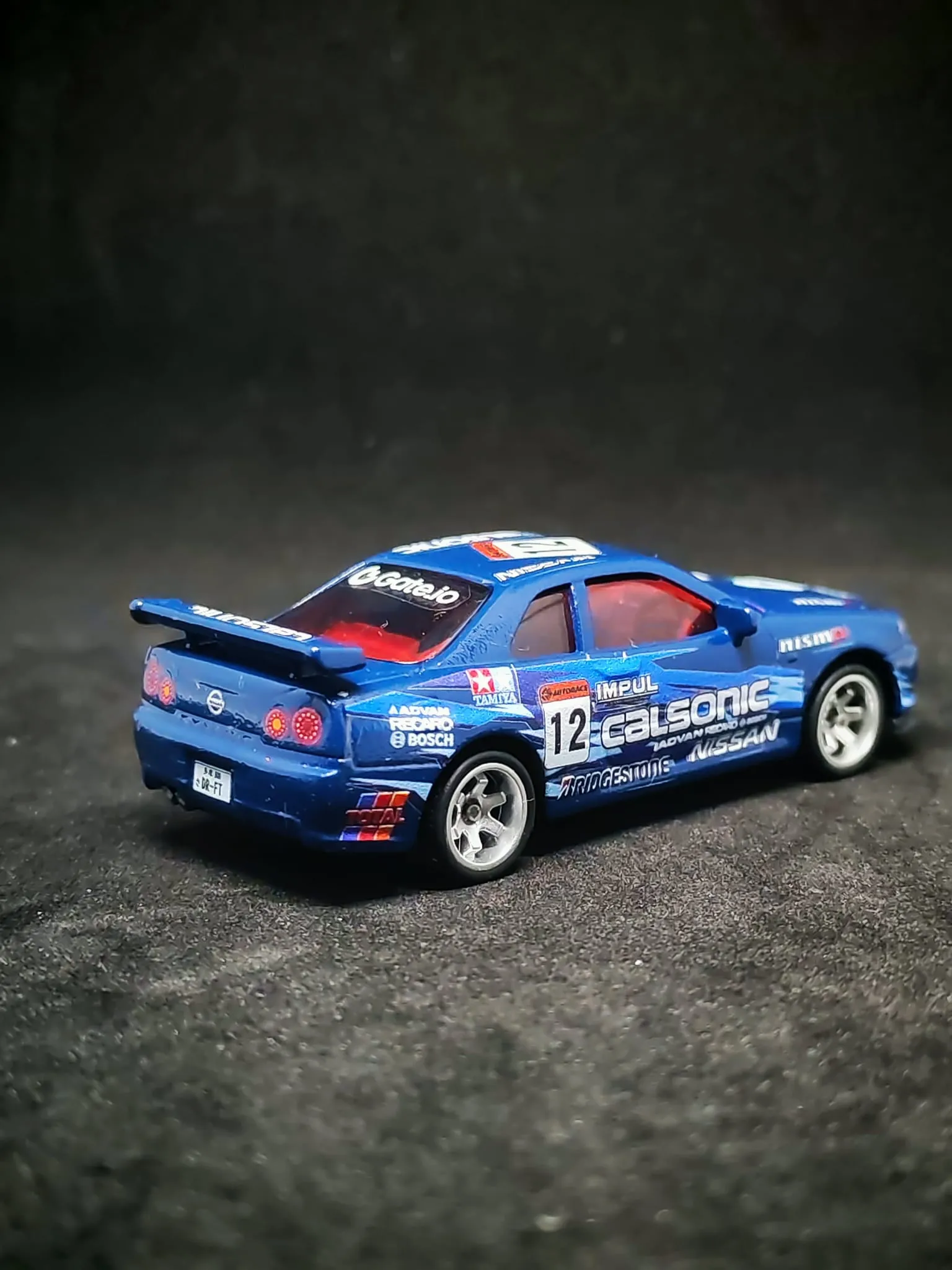 Calsonic 1/64 custom decal uygulama görseli 3 | Unicarts64