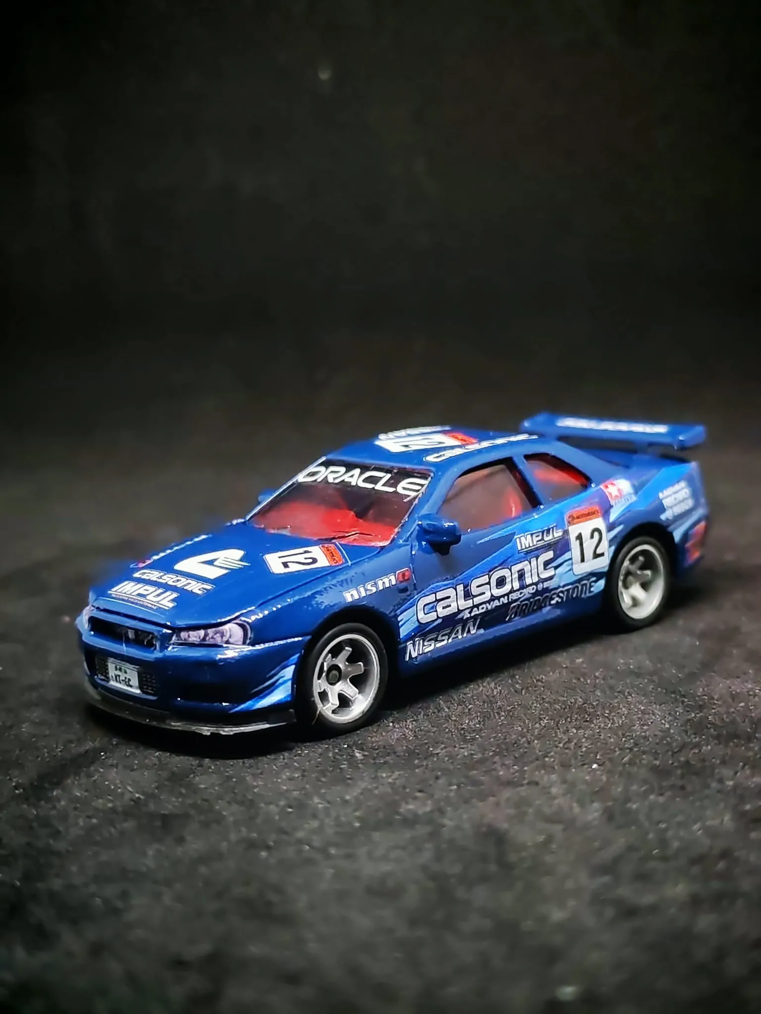 Calsonic 1/64 custom decal uygulama görseli 4 | Unicarts64