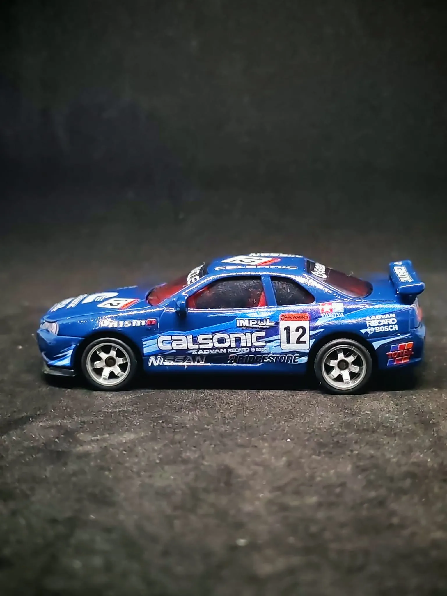 Calsonic 1/64 custom decal uygulama görseli 5 | Unicarts64