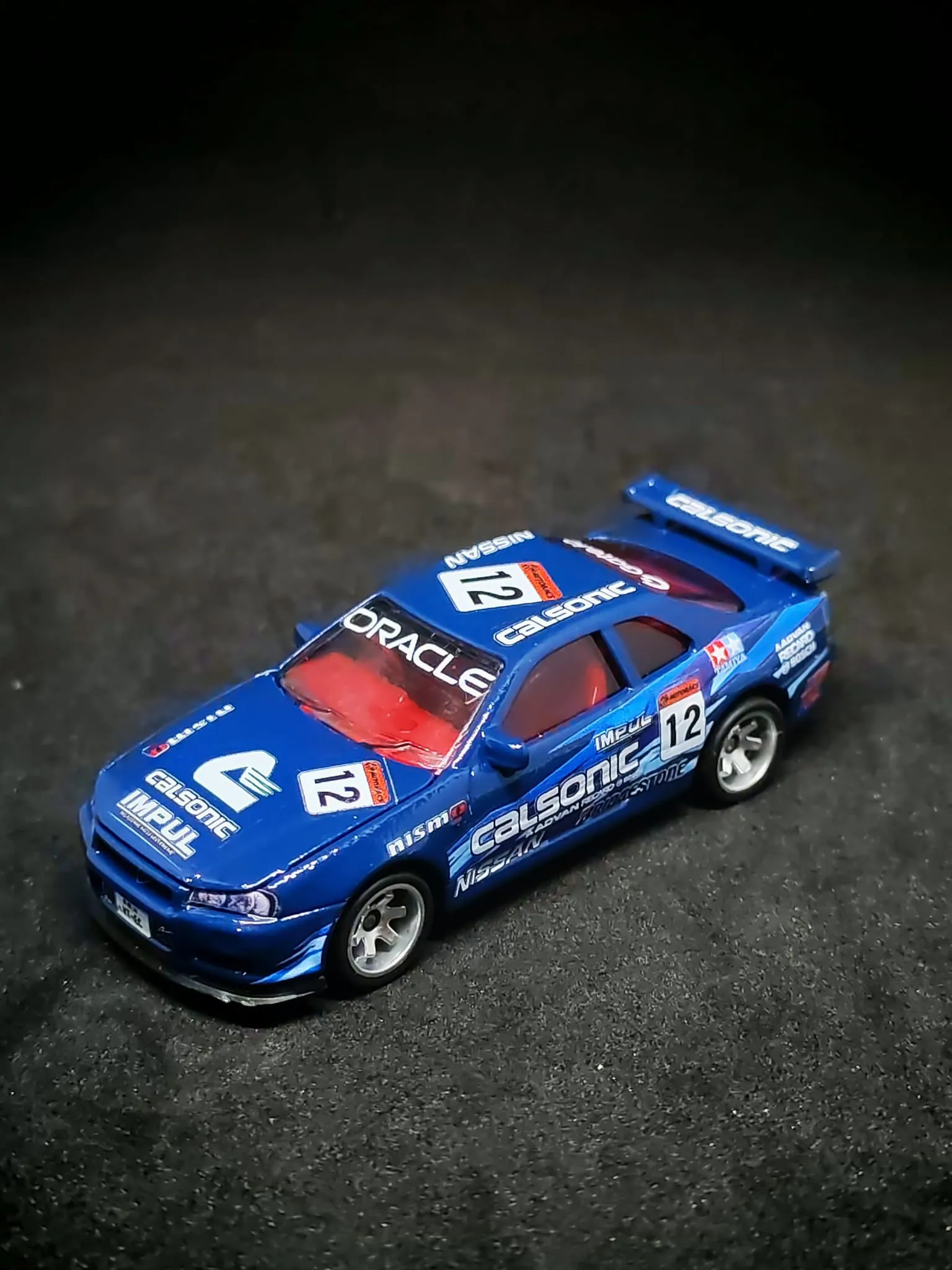 Calsonic 1/64 custom decal uygulama görseli 6 | Unicarts64