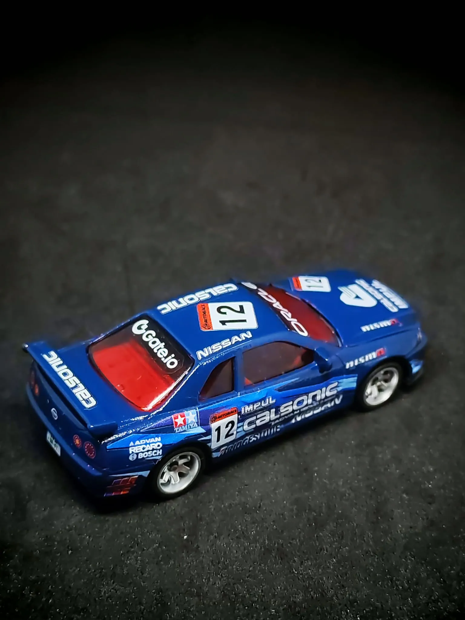 Calsonic 1/64 custom decal uygulama görseli 7 | Unicarts64