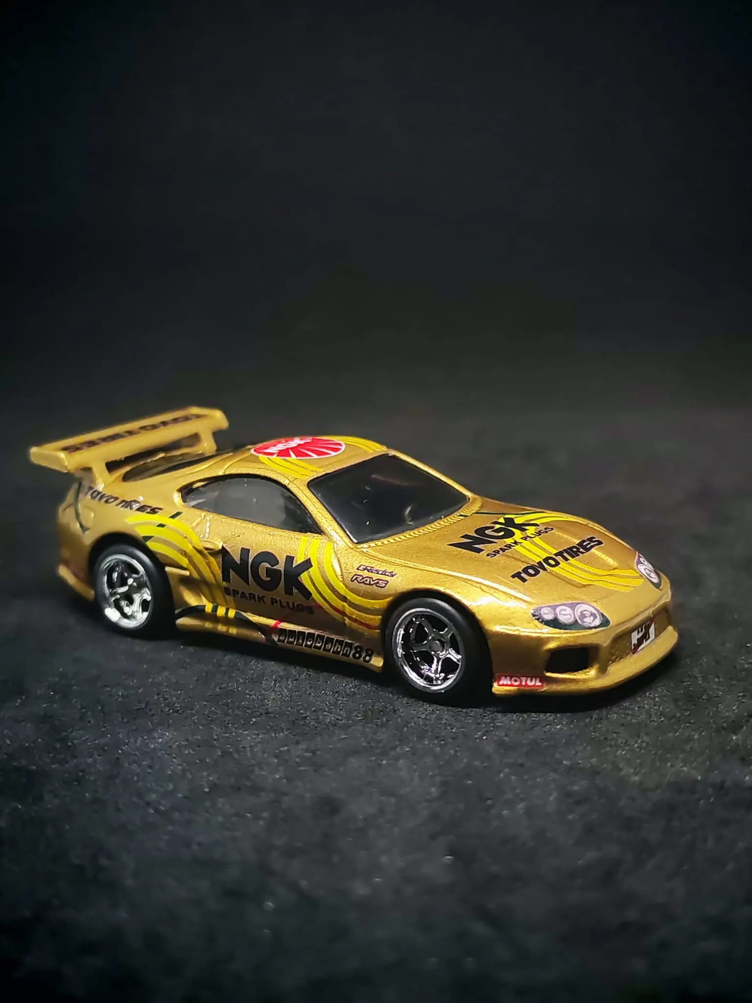 NGK Supra 1/64 Hotwheels custom decal uygulaması | Unicarts64