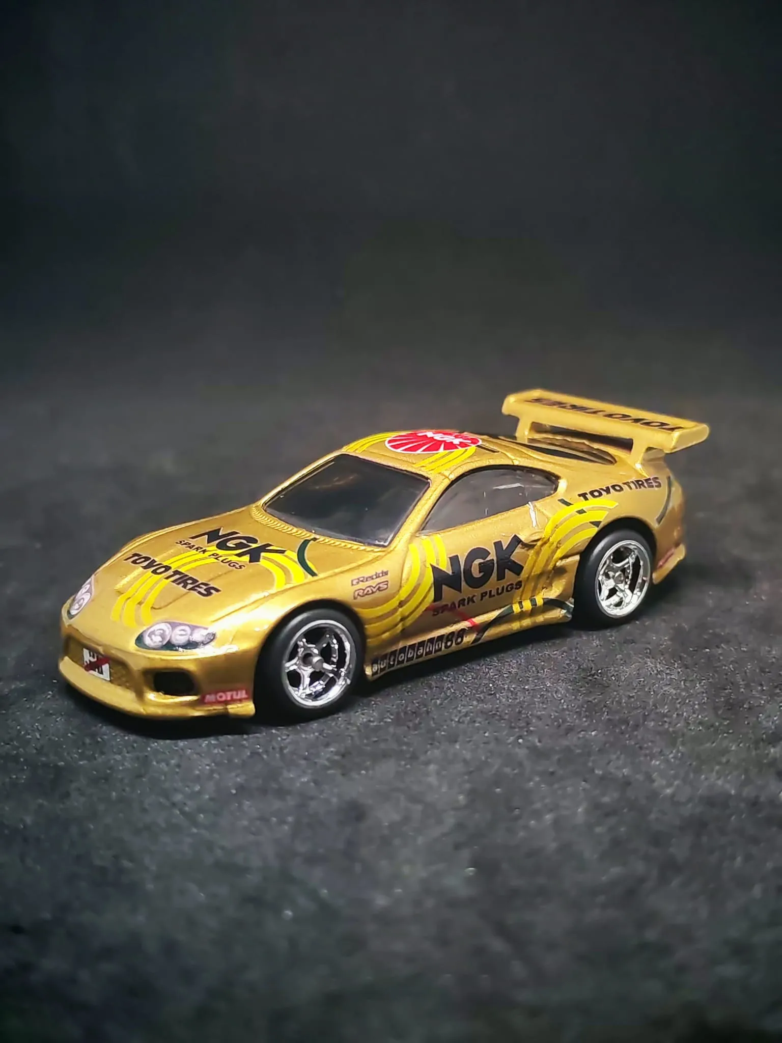 NGK Supra 1/64 custom decal uygulama görseli 2 | Unicarts64
