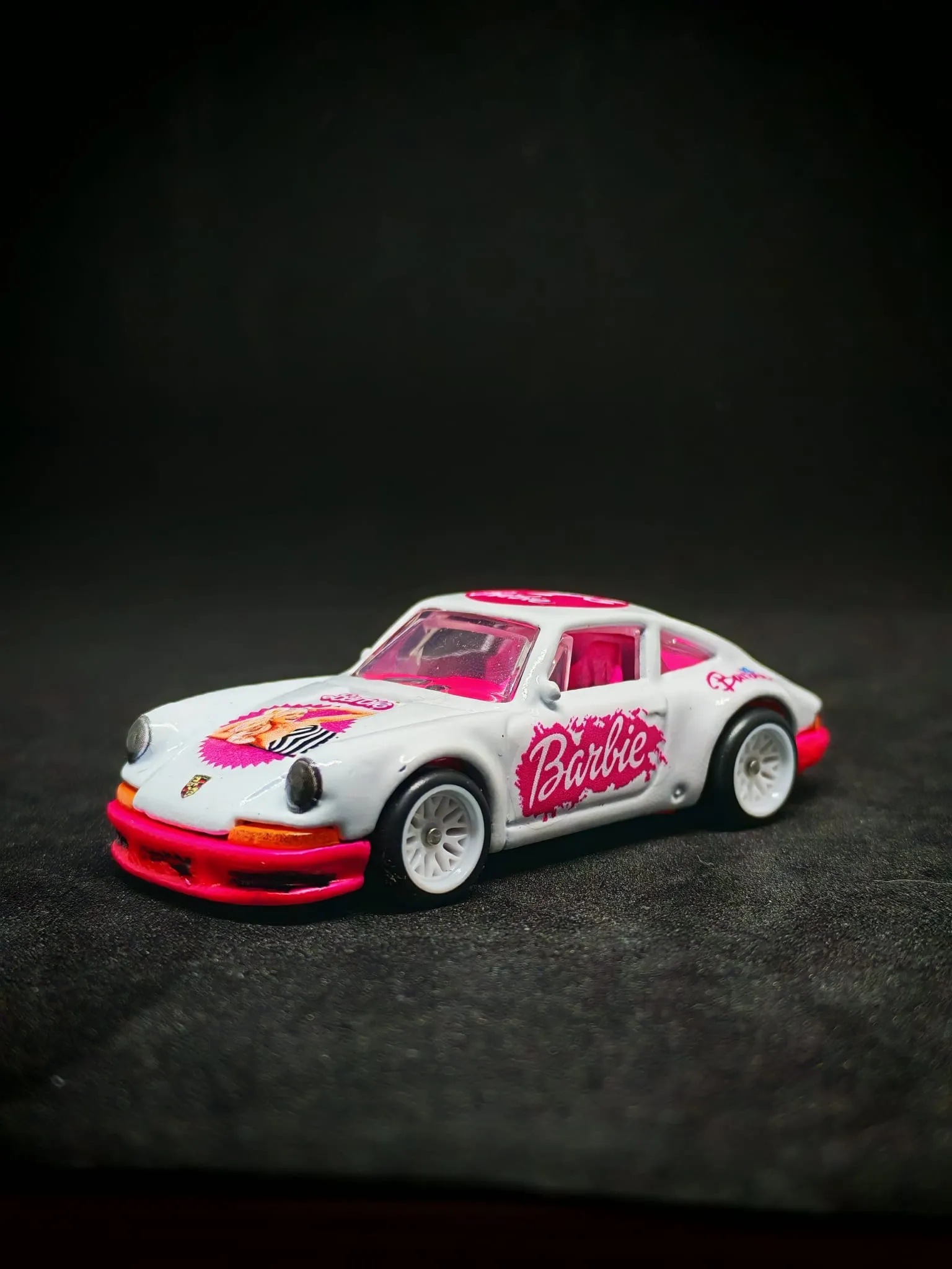 Barbie (Eski) 1/64 Hotwheels custom decal uygulaması | Unicarts64