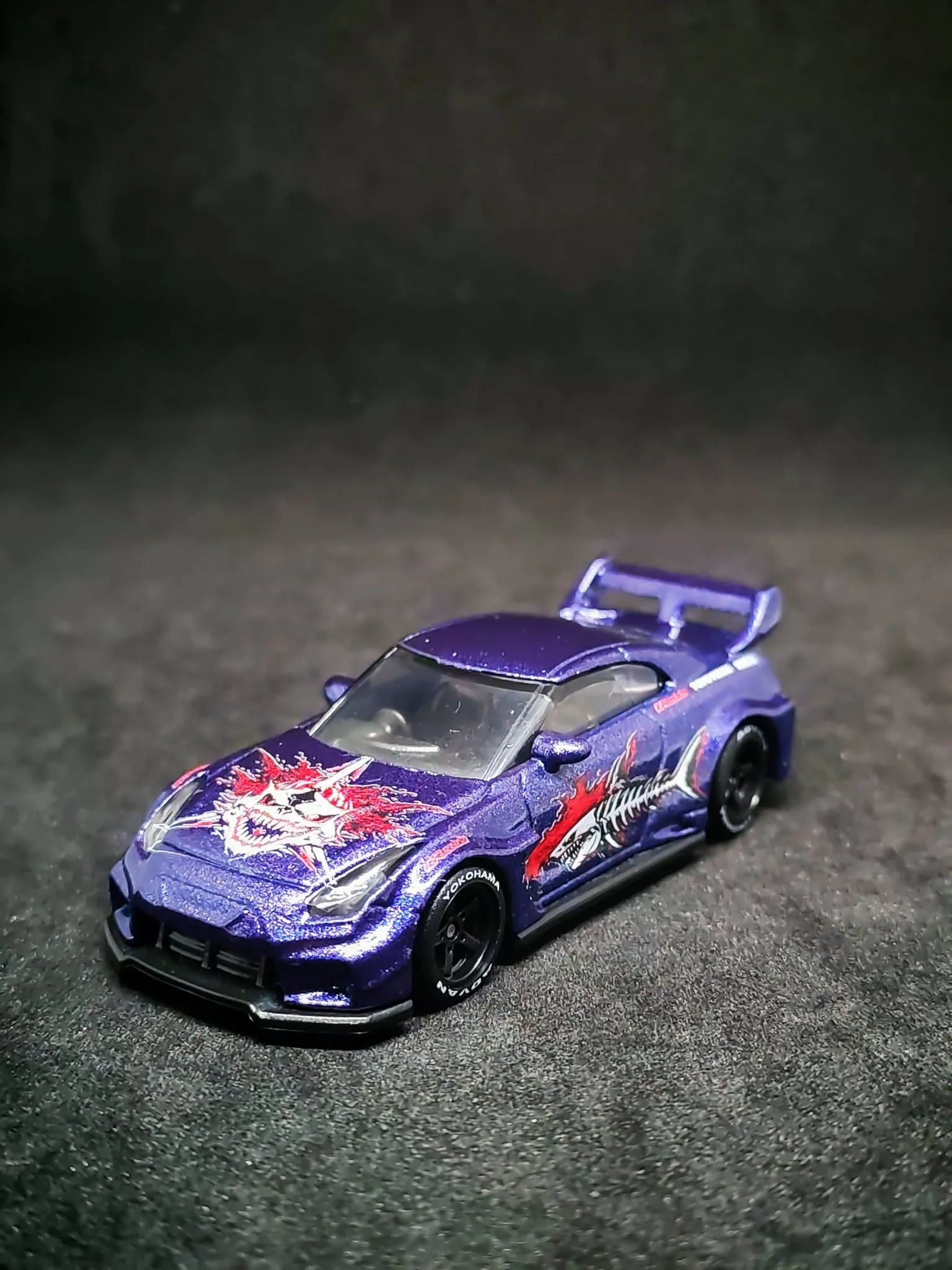 Shark 1/64 custom decal uygulama görseli 2 | Unicarts64