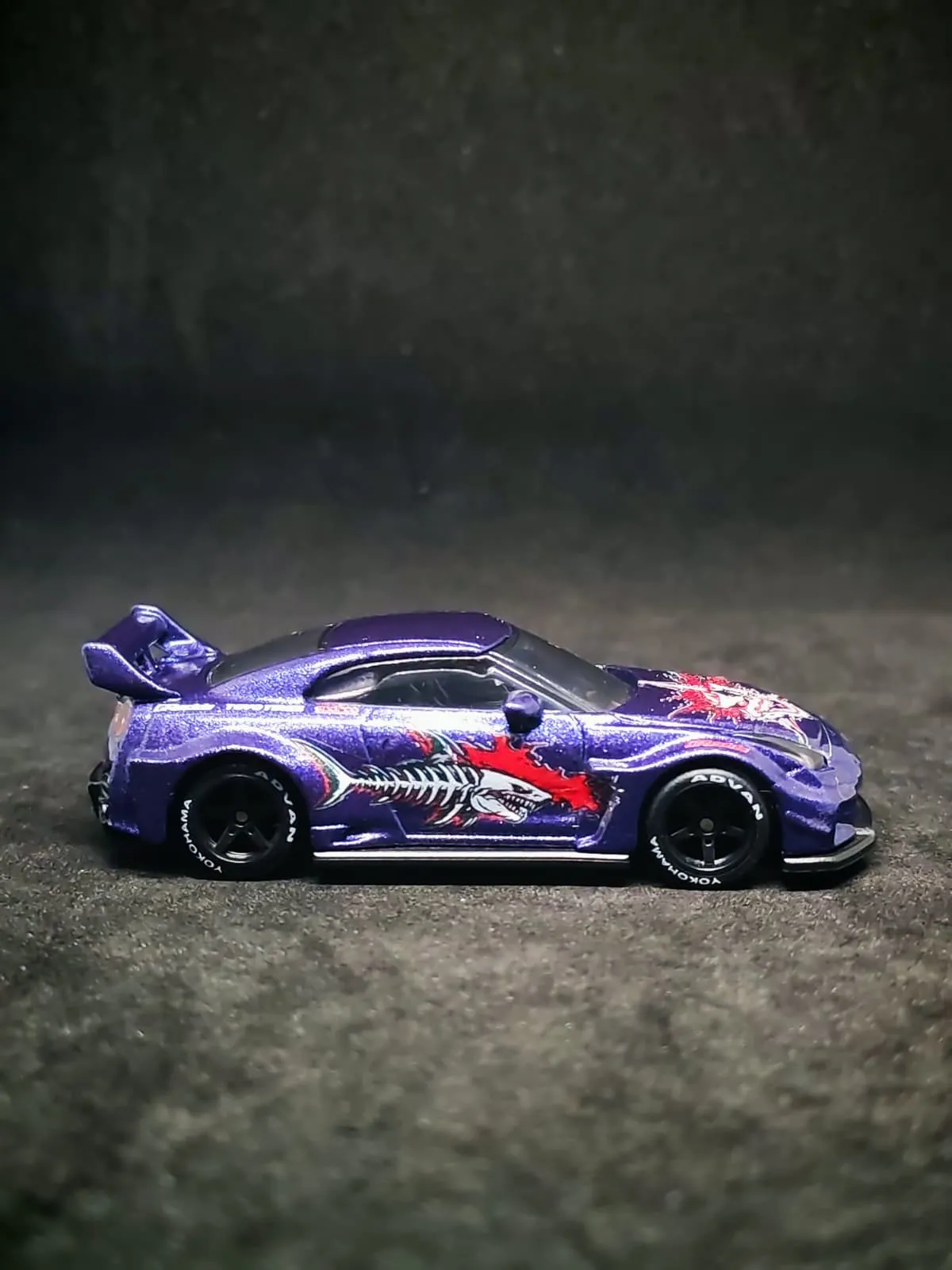 Shark 1/64 custom decal uygulama görseli 3 | Unicarts64