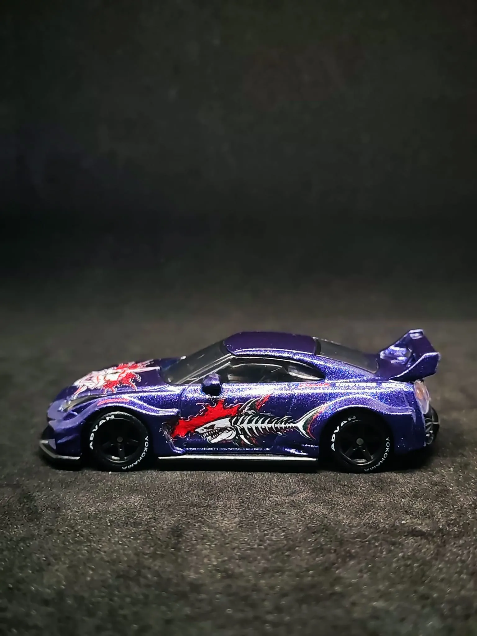 Shark 1/64 custom decal uygulama görseli 6 | Unicarts64